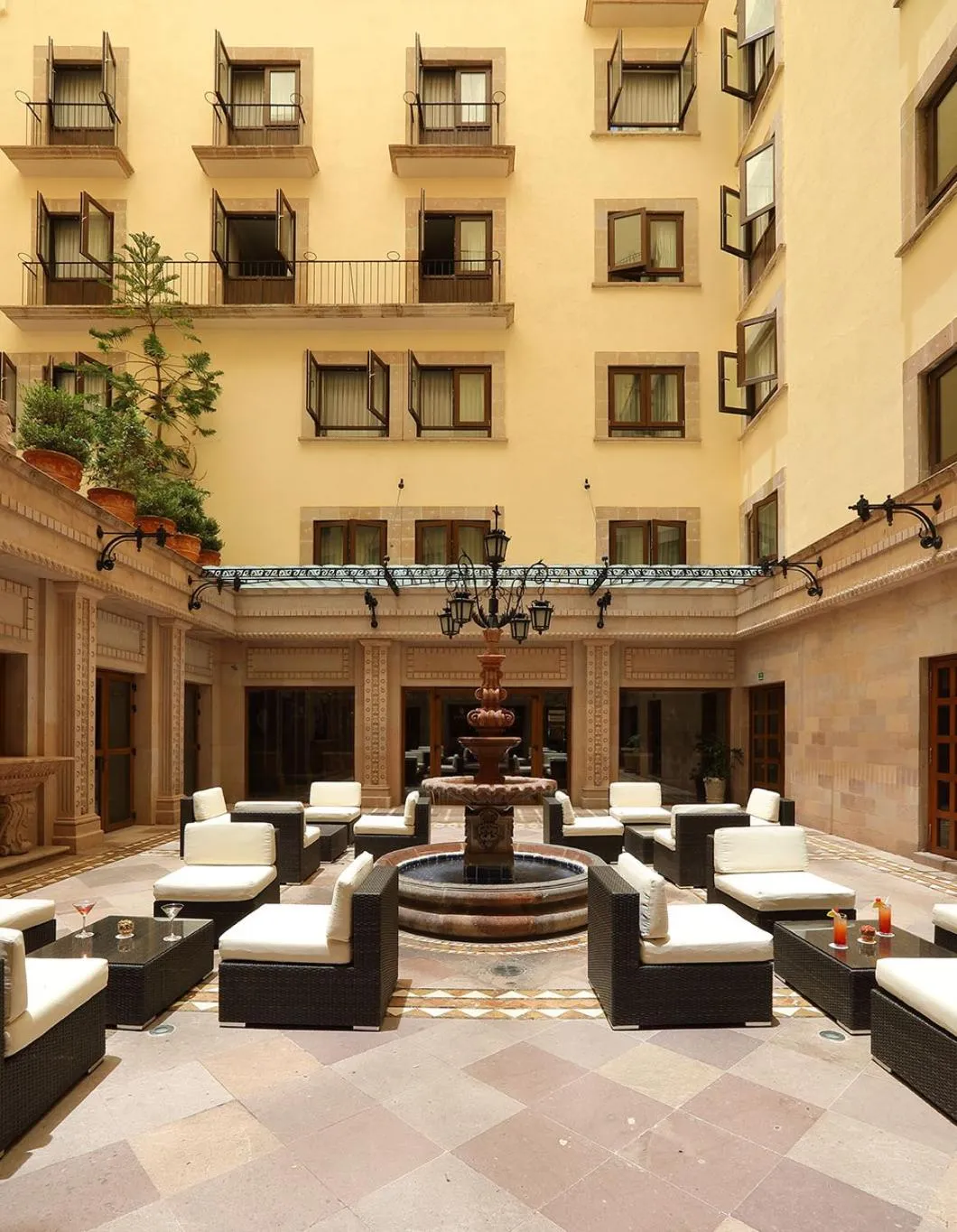 Patio in Emporio Zacatecas