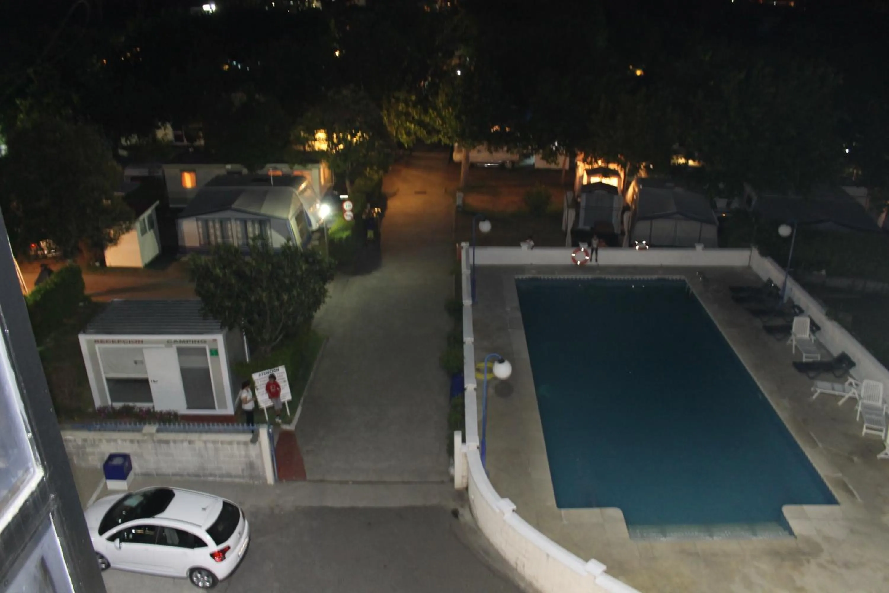Swimming pool in Hotel Arco Iris