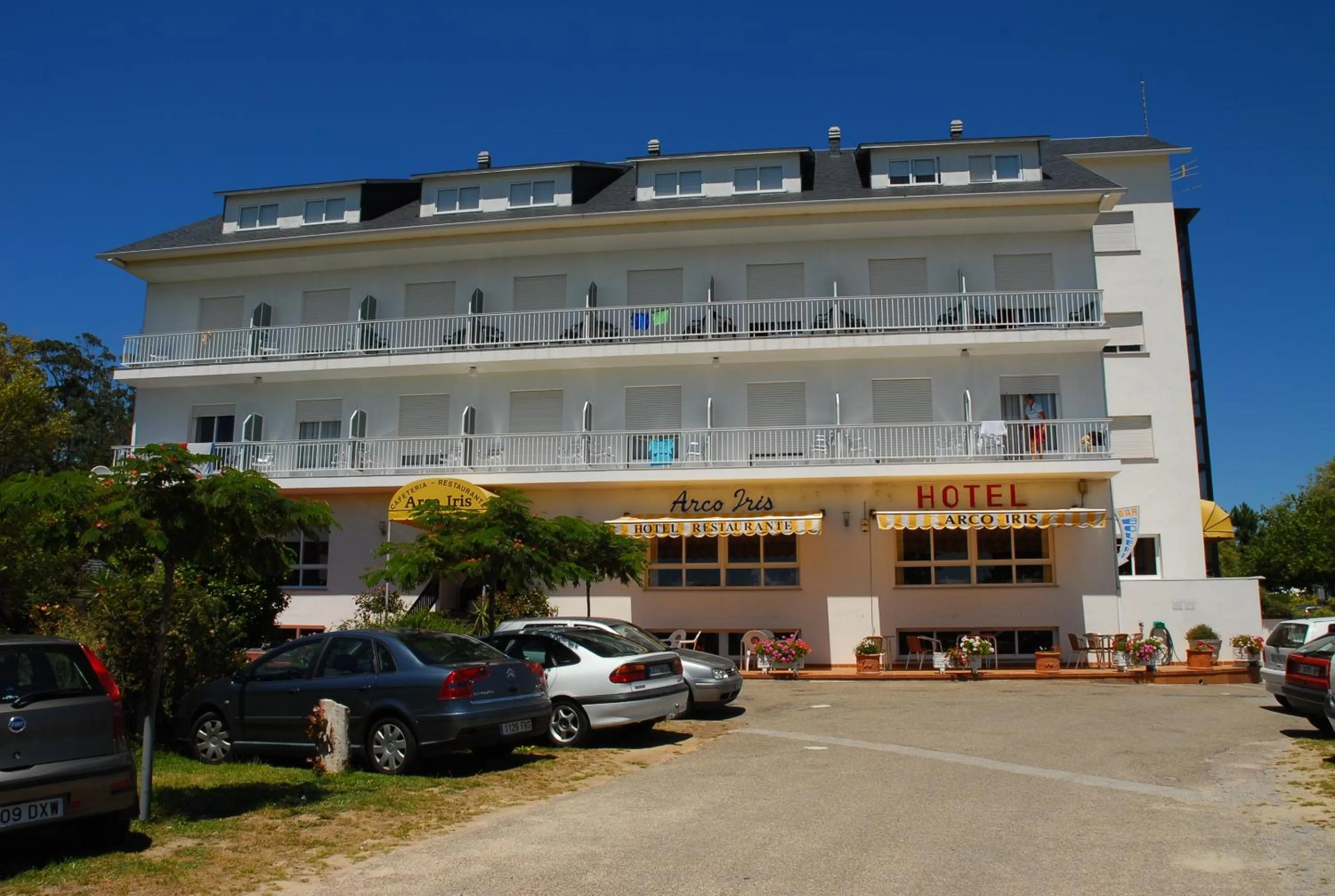 Facade/entrance in Hotel Arco Iris