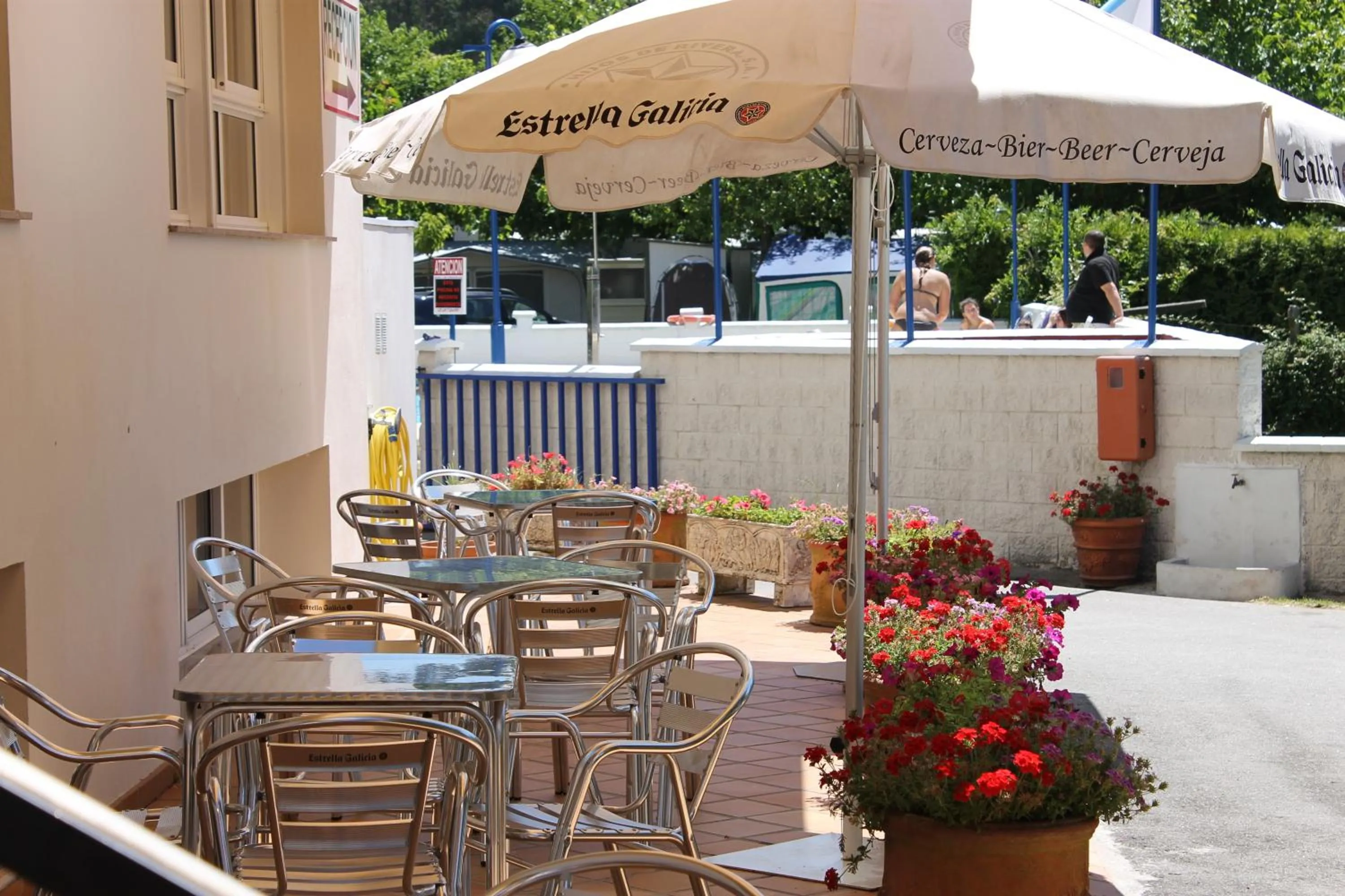 Balcony/Terrace in Hotel Arco Iris