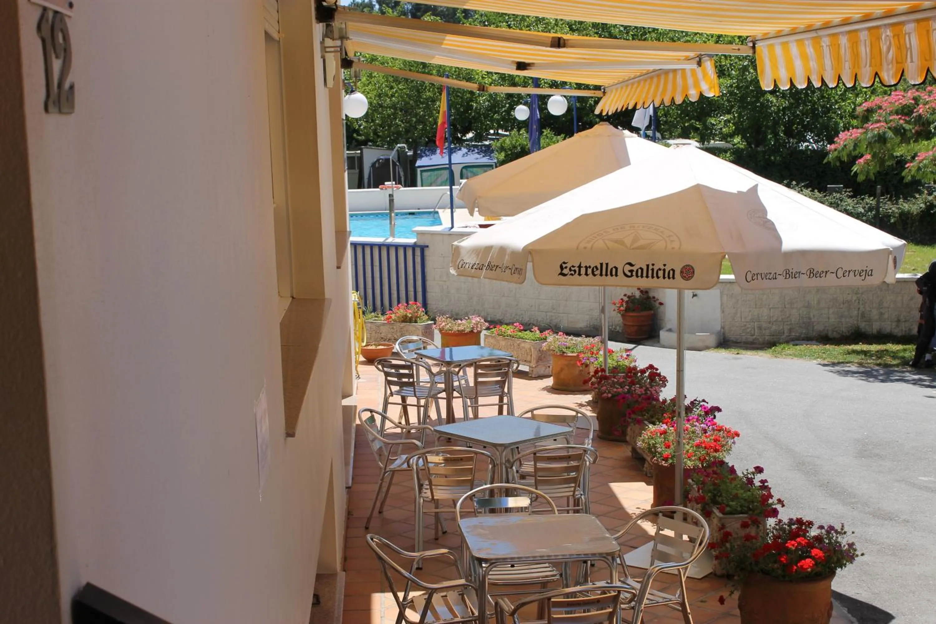 Balcony/Terrace in Hotel Arco Iris