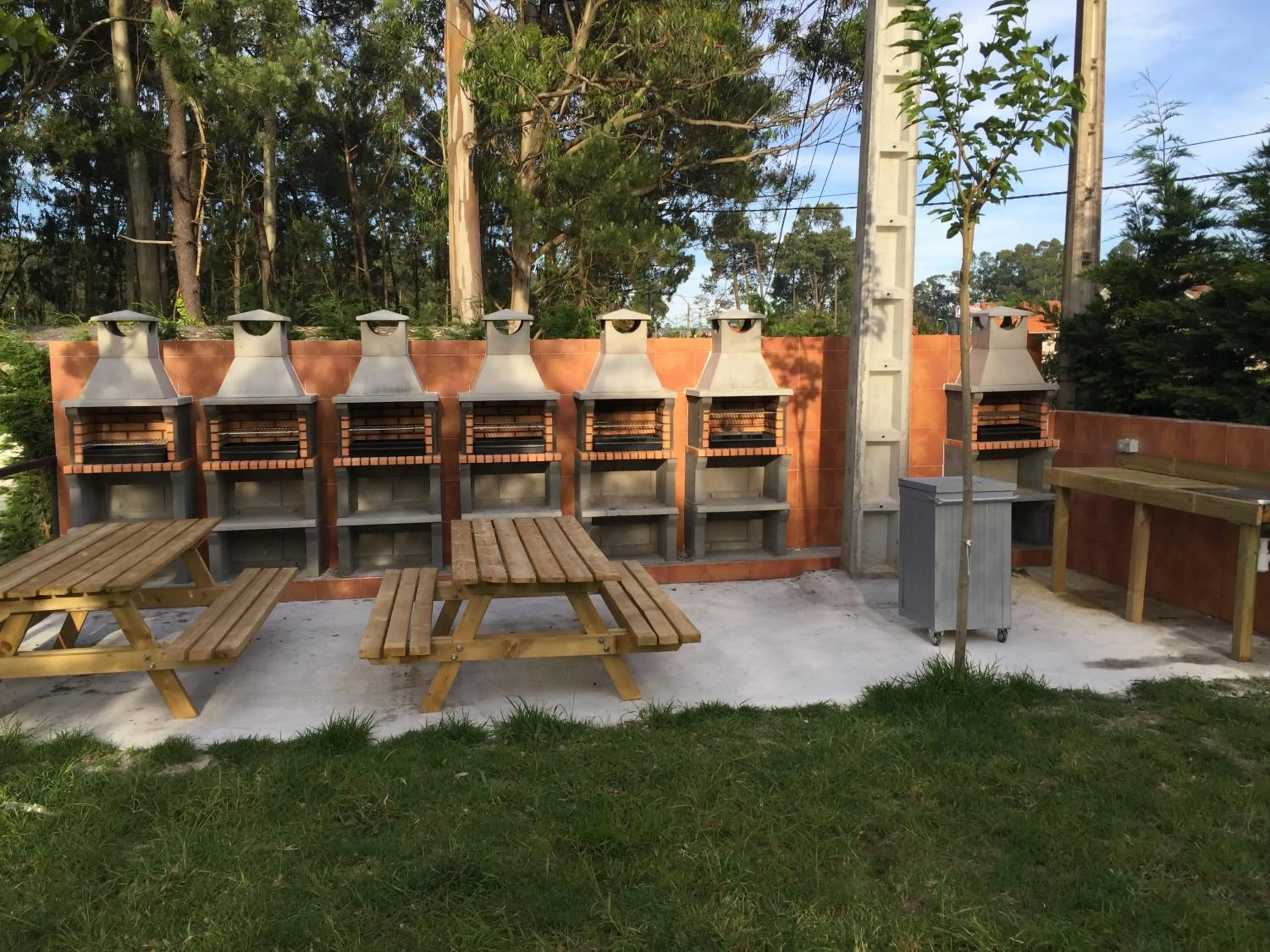 BBQ facilities in Hotel Arco Iris