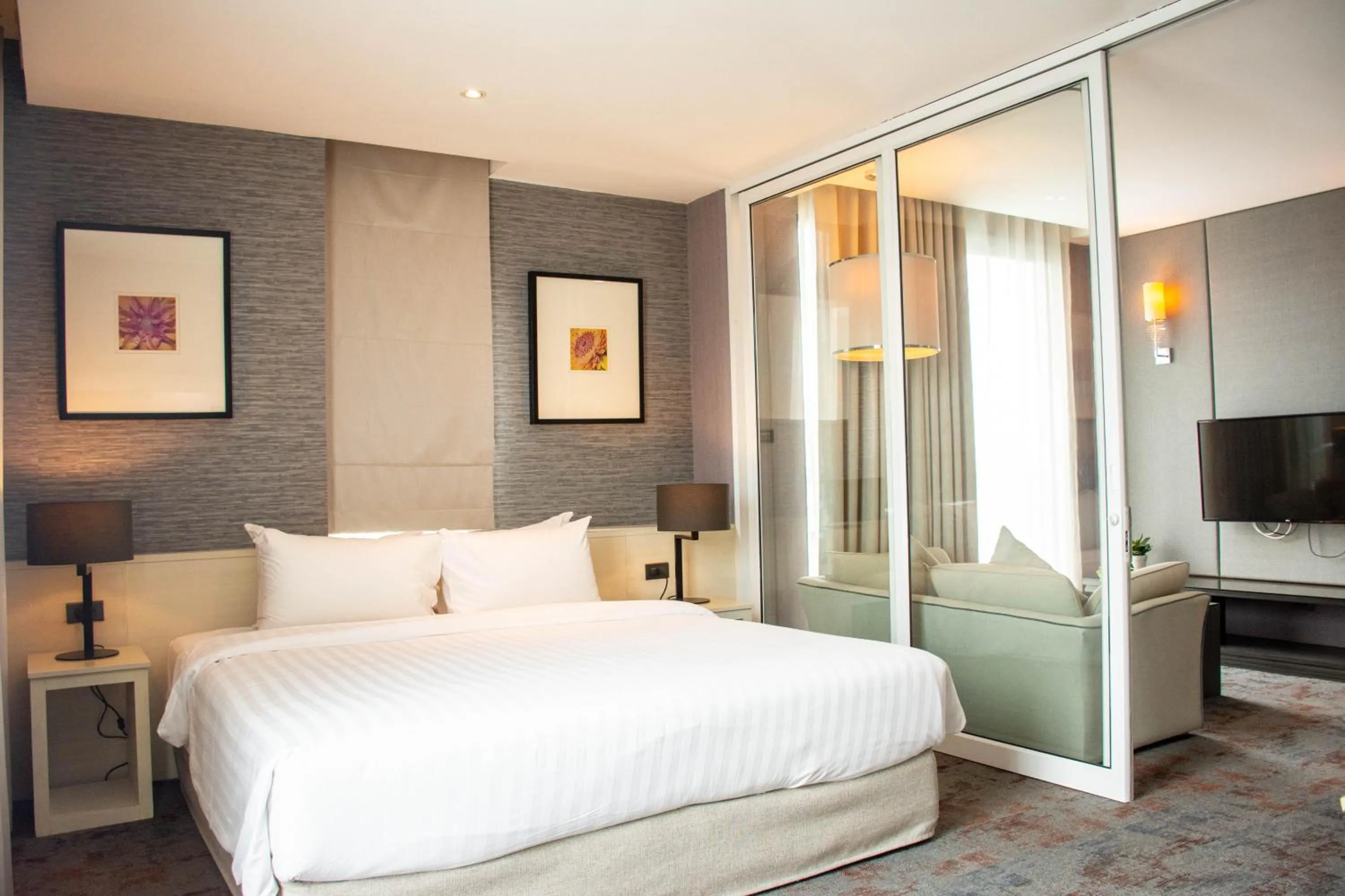 Bed in Chor Cher The Luxury Green Hotel - SHA Extra Plus