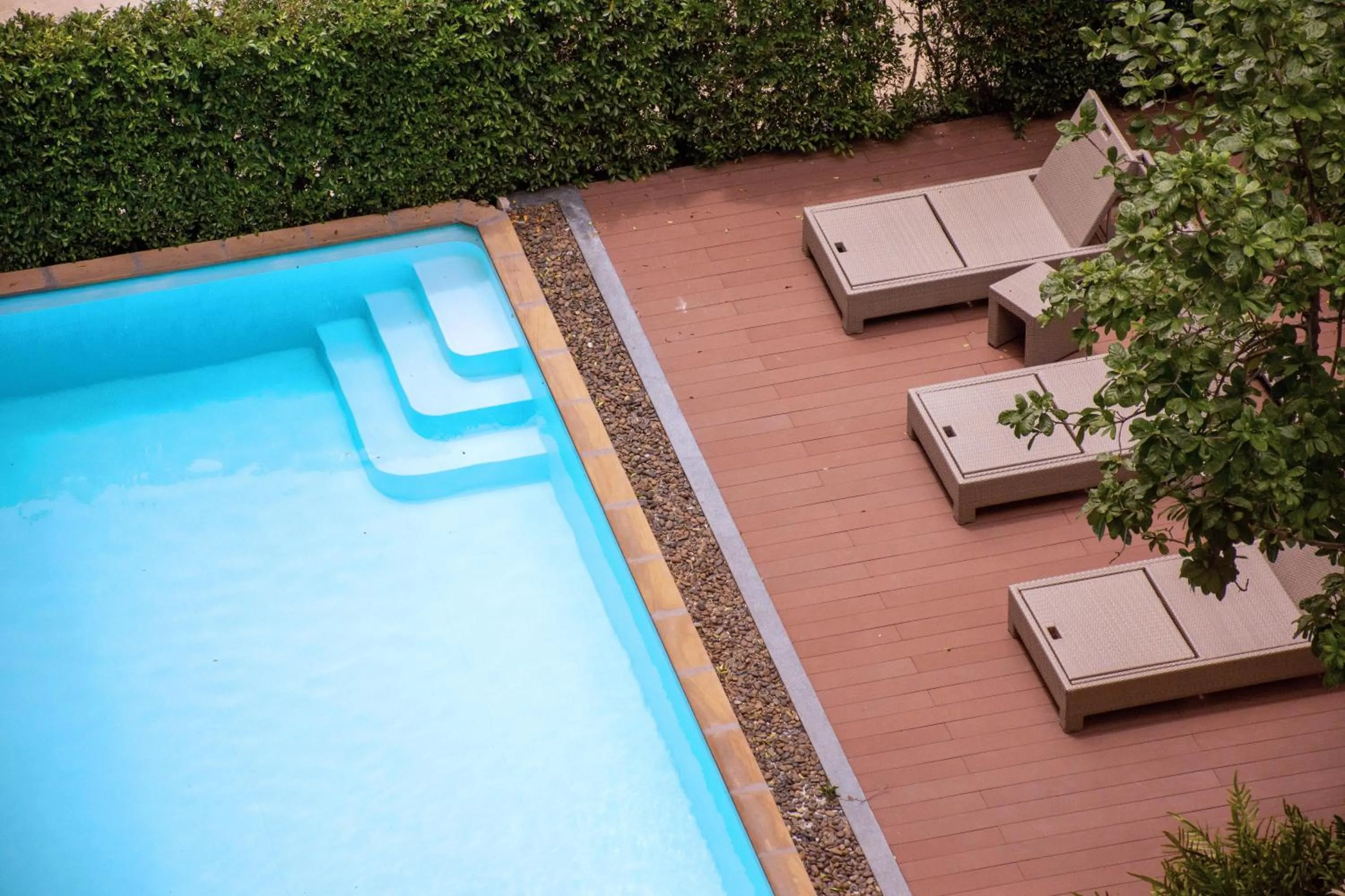 Swimming pool in Chor Cher The Luxury Green Hotel - SHA Extra Plus