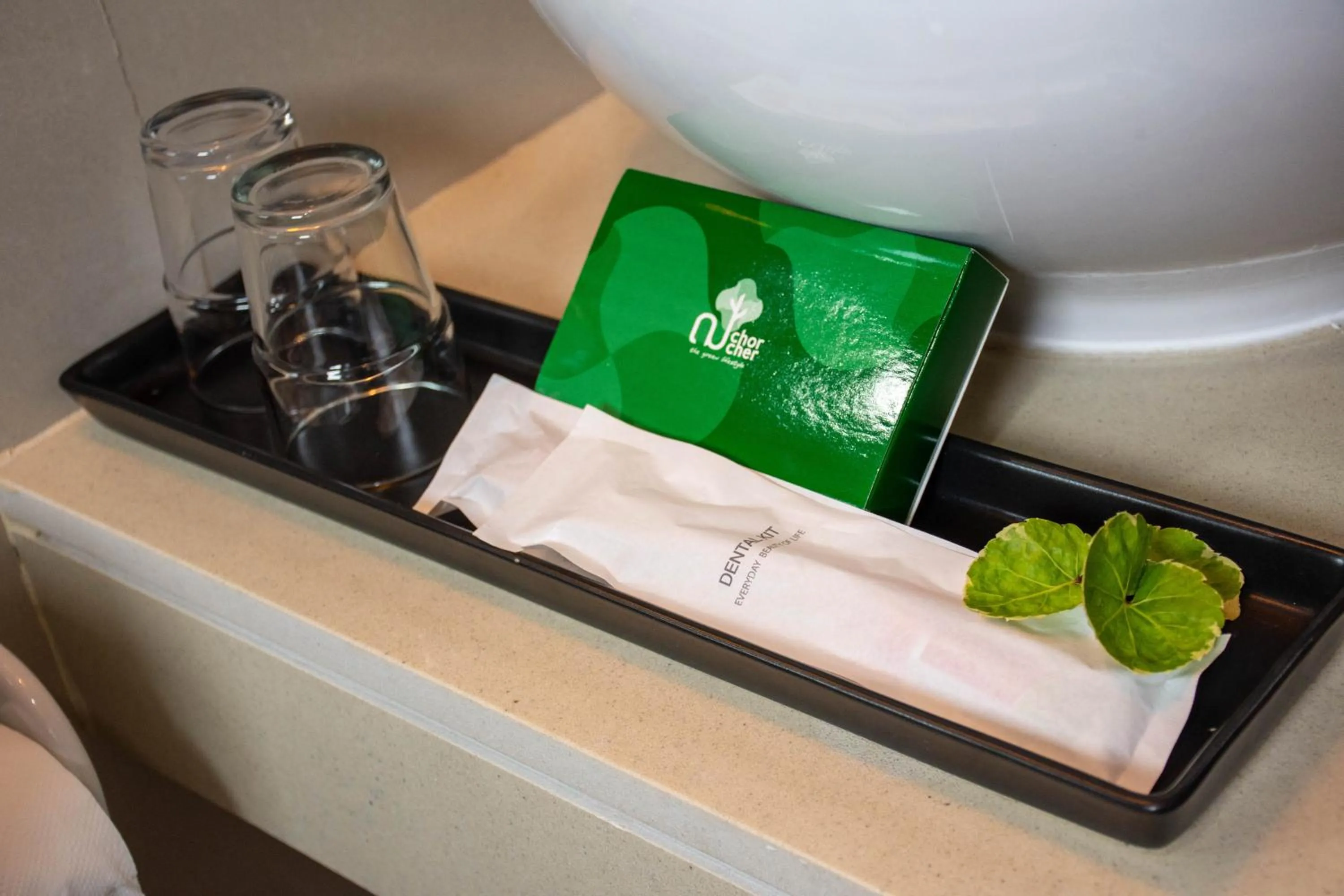 Bathroom in Chor Cher The Luxury Green Hotel - SHA Extra Plus