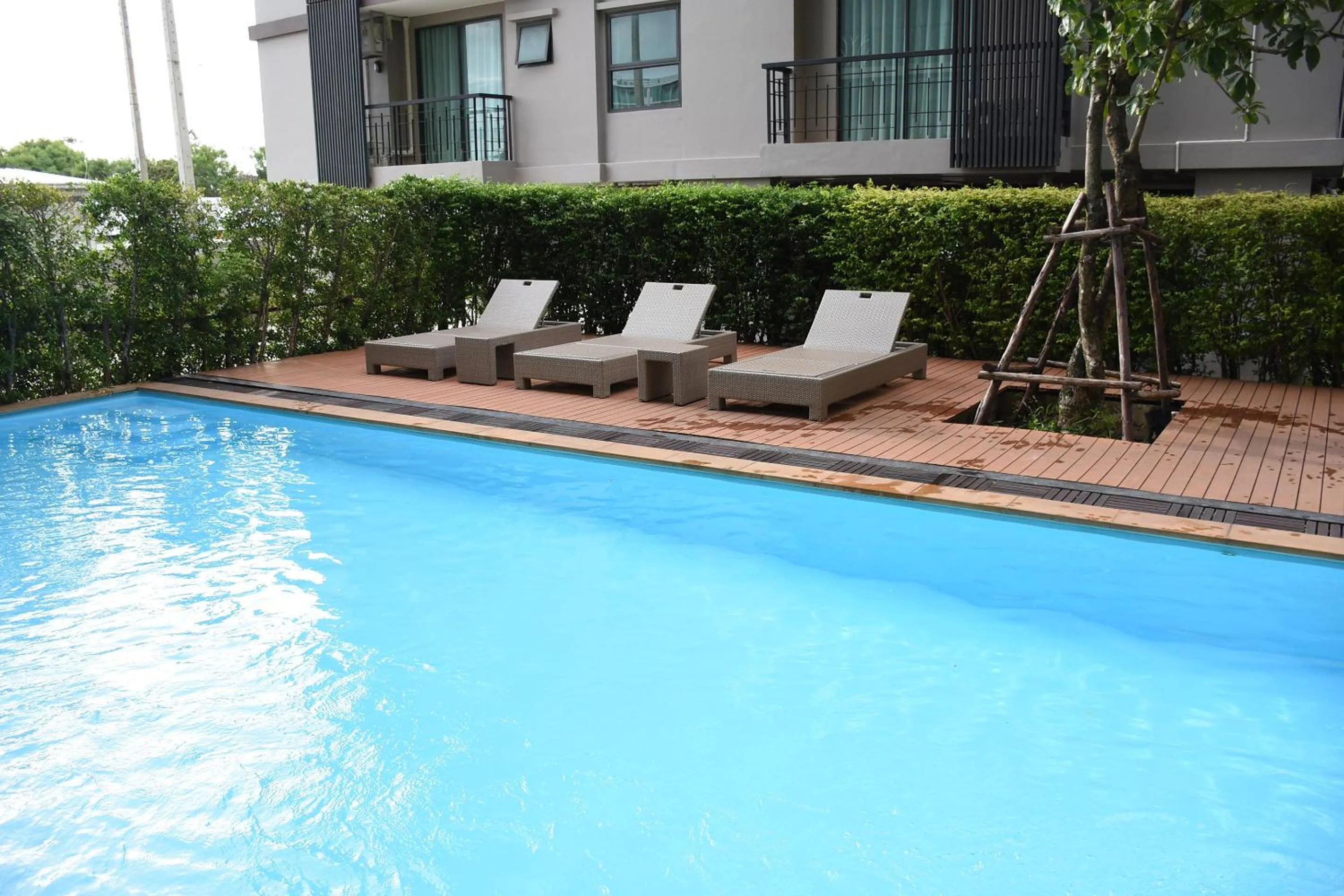 Swimming pool in Chor Cher The Luxury Green Hotel - SHA Extra Plus