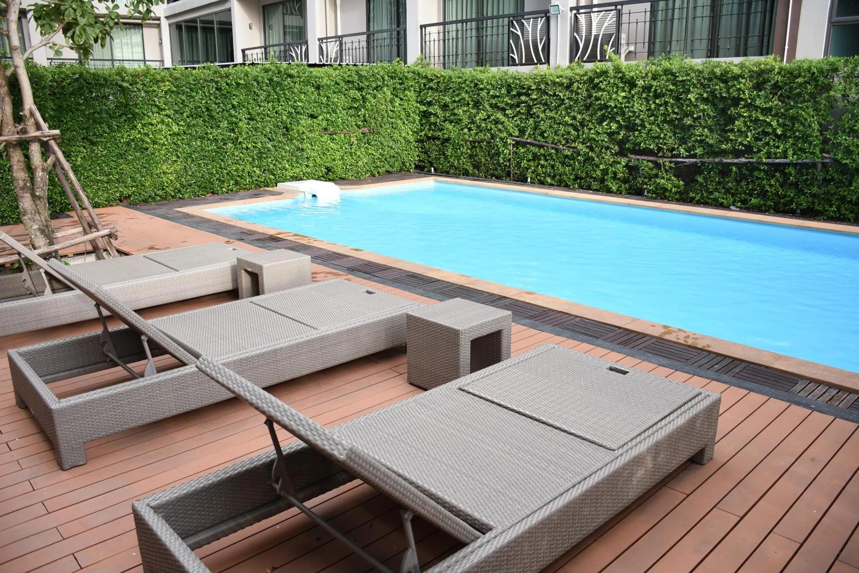 Swimming pool in Chor Cher The Luxury Green Hotel - SHA Extra Plus