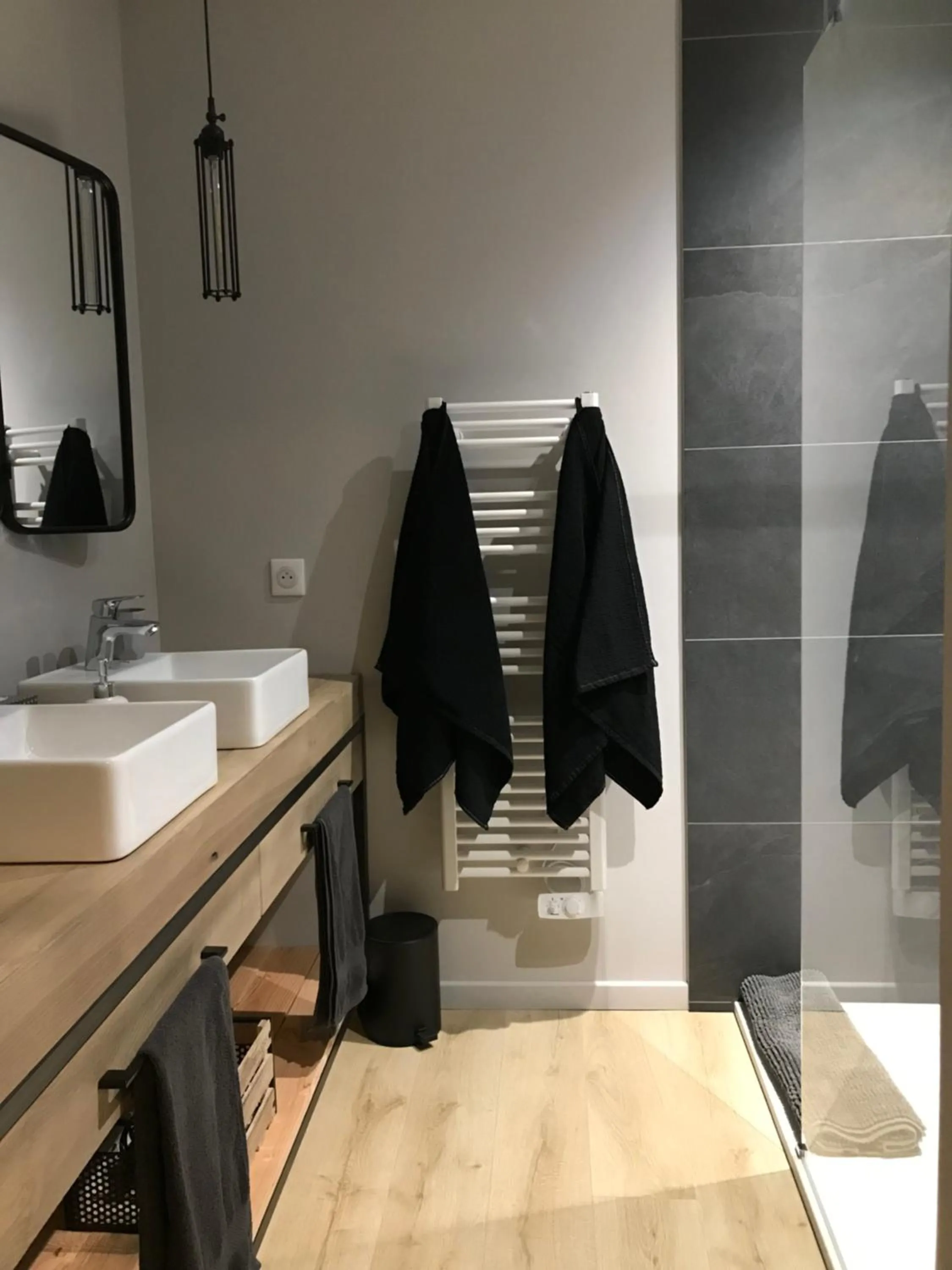 Bathroom in Chambres d hôtes La clé des arches