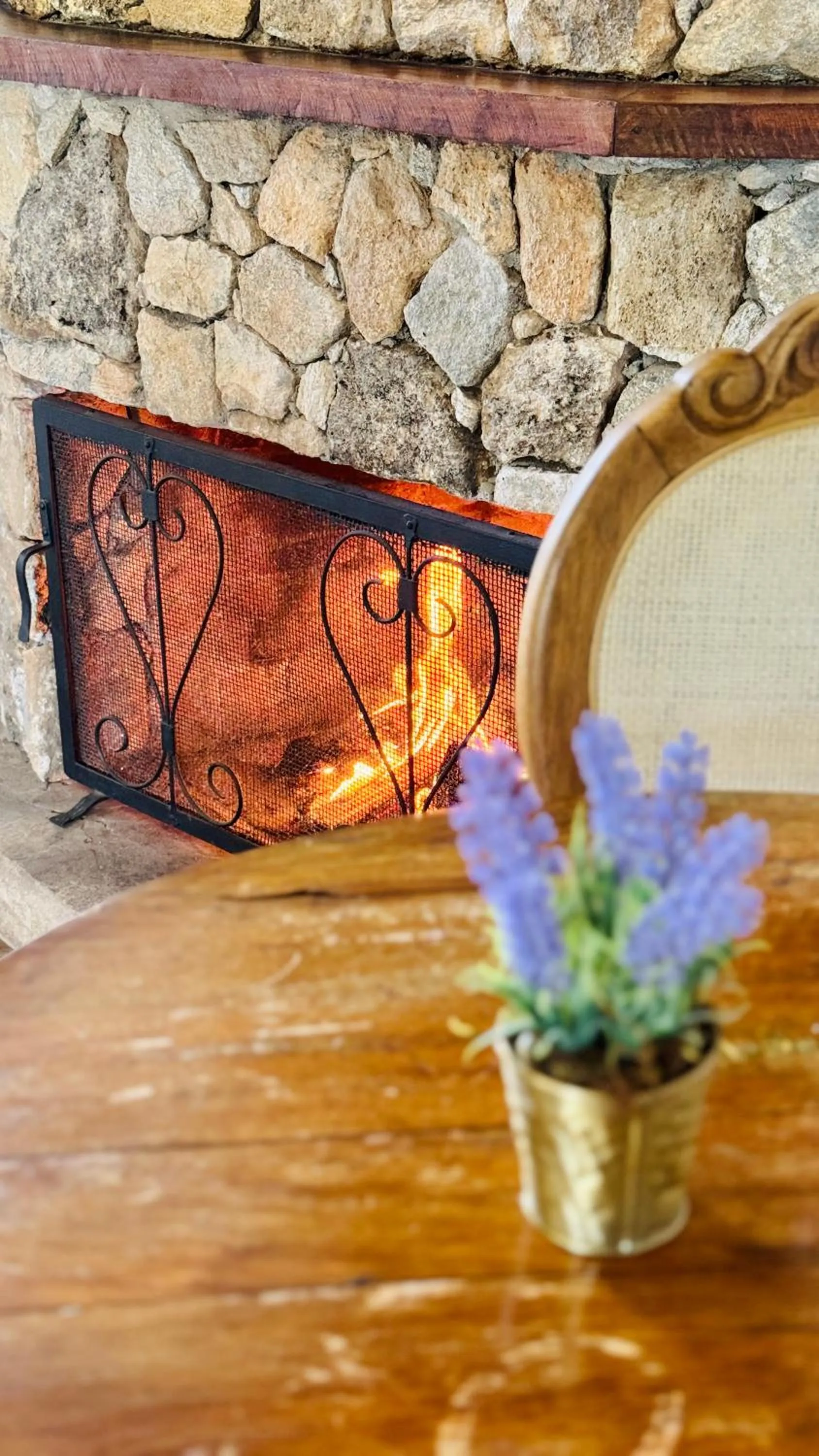 Seating area in Pousada Villa Monte Verde