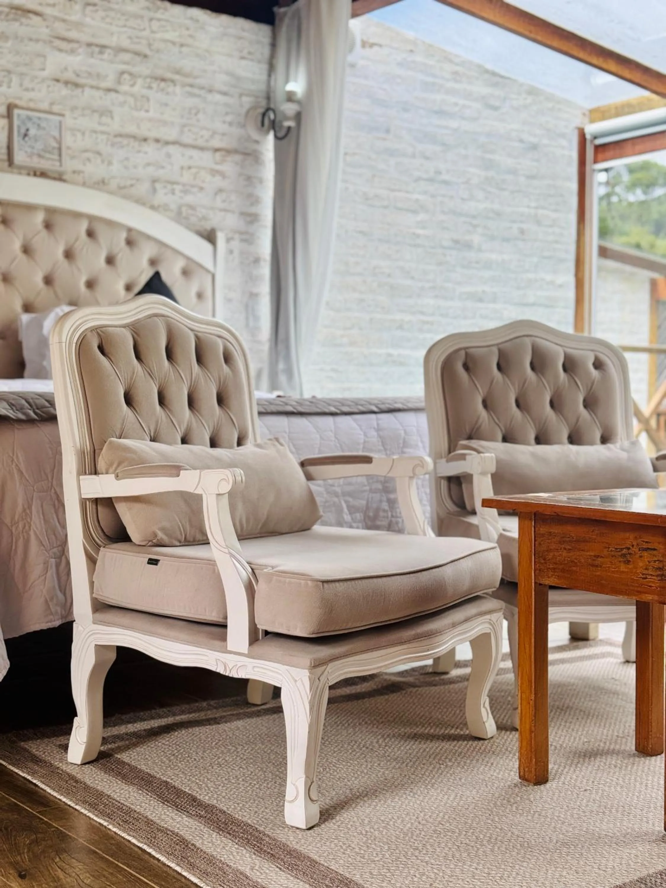 Seating area in Pousada Villa Monte Verde
