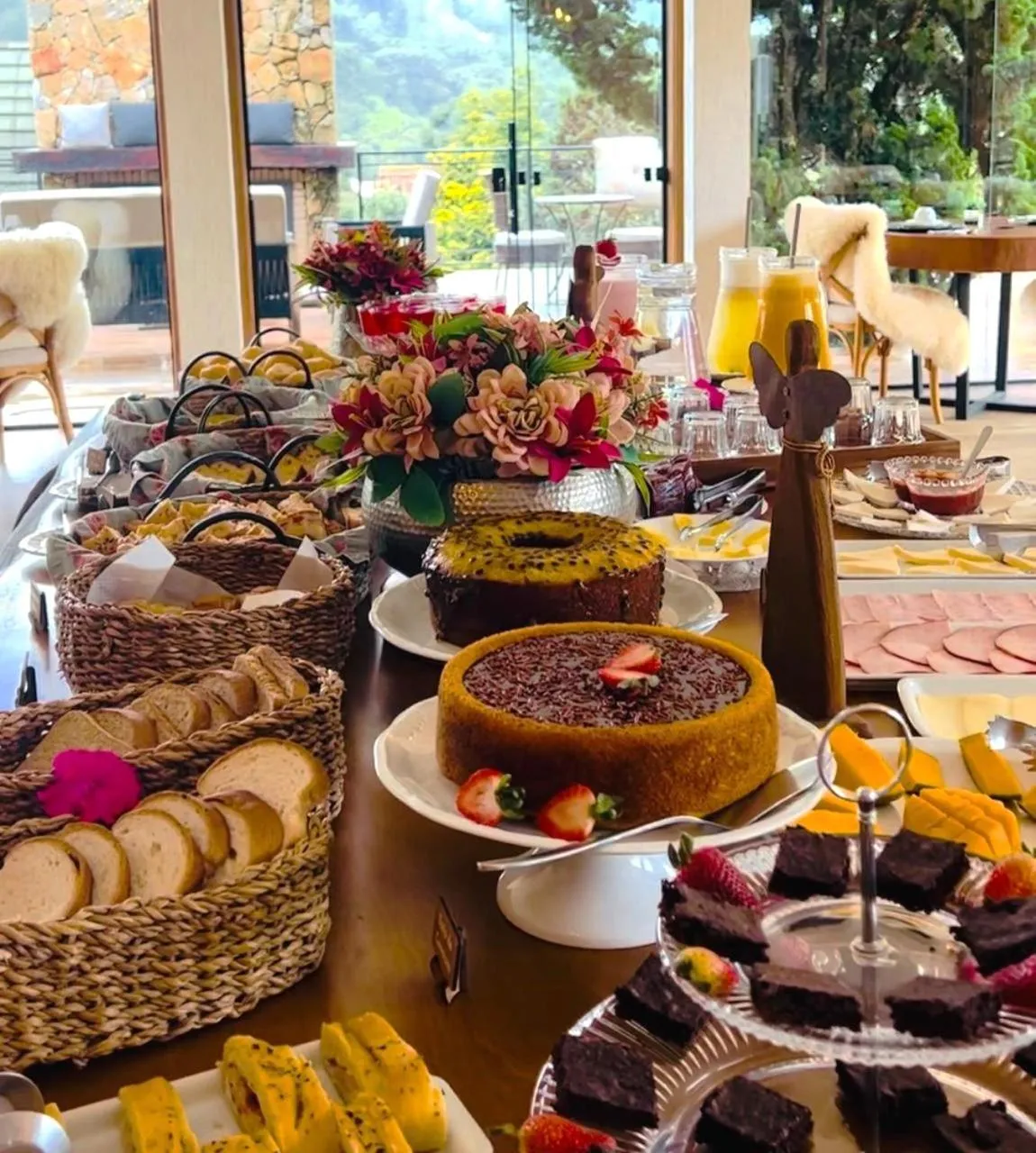 Property building in Pousada Villa Monte Verde