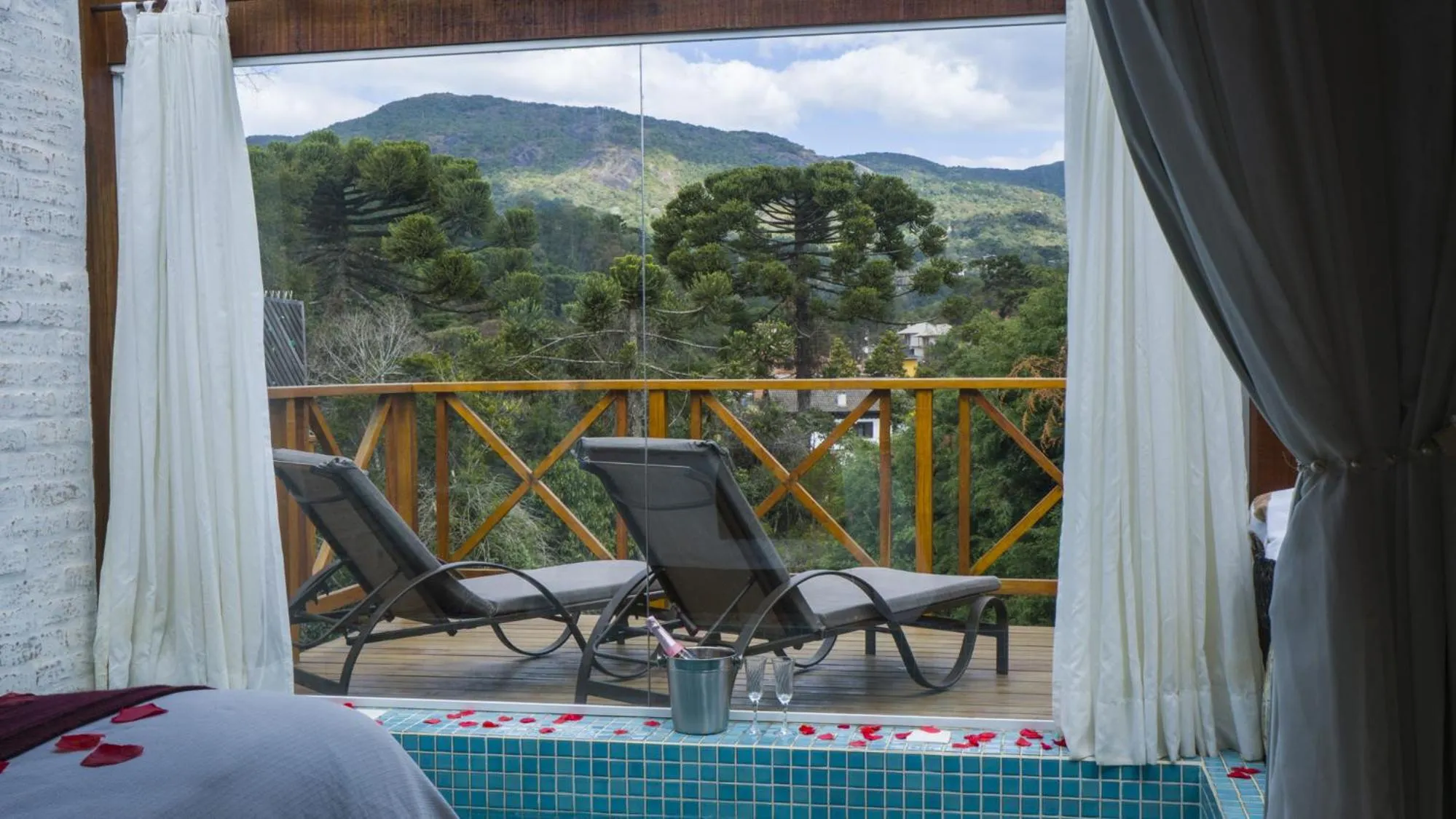 Balcony/Terrace in Pousada Villa Monte Verde