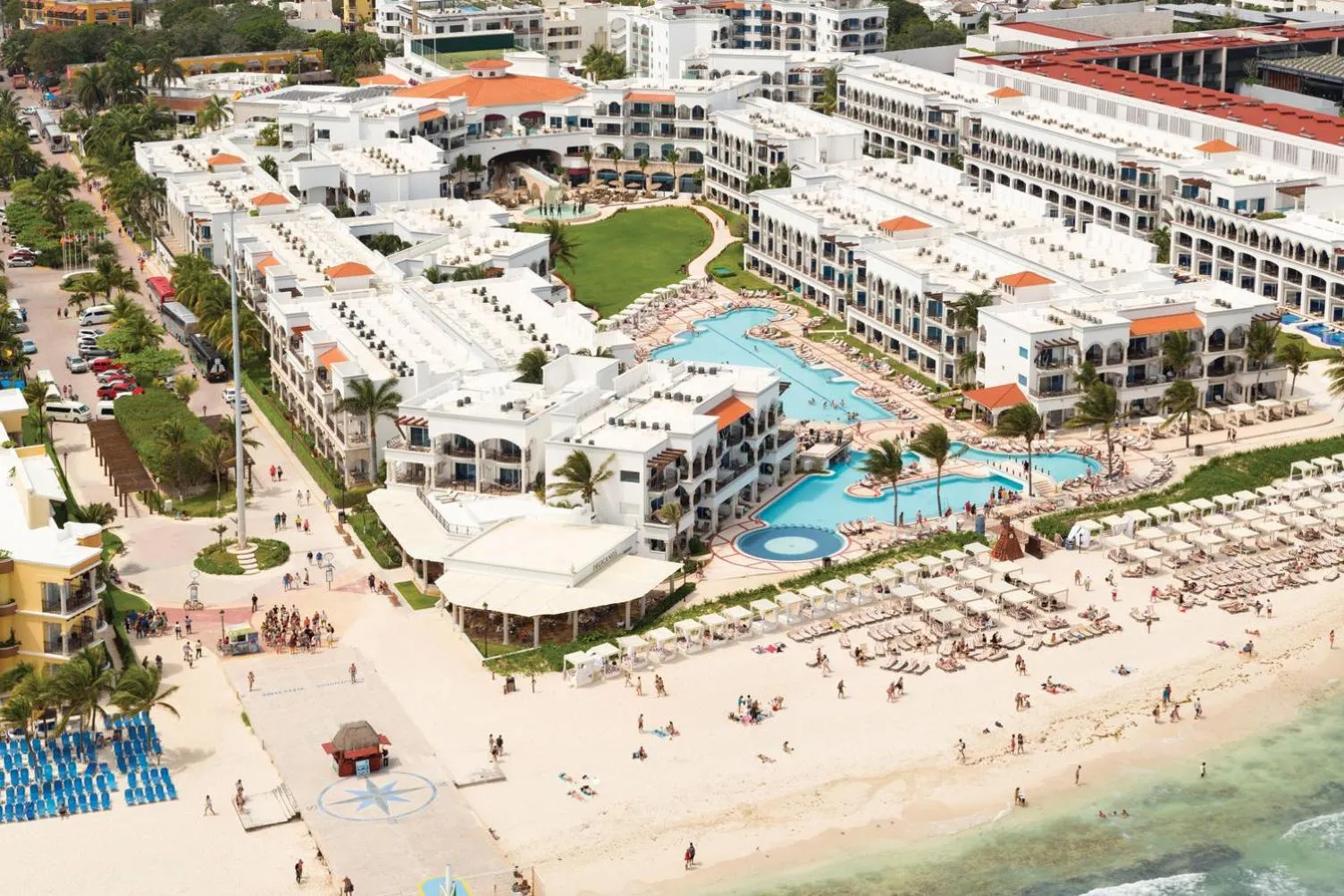 Bird's eye view in Hyatt Vivid Playa Del Carmen All-Inclusive Adult Only Resort
