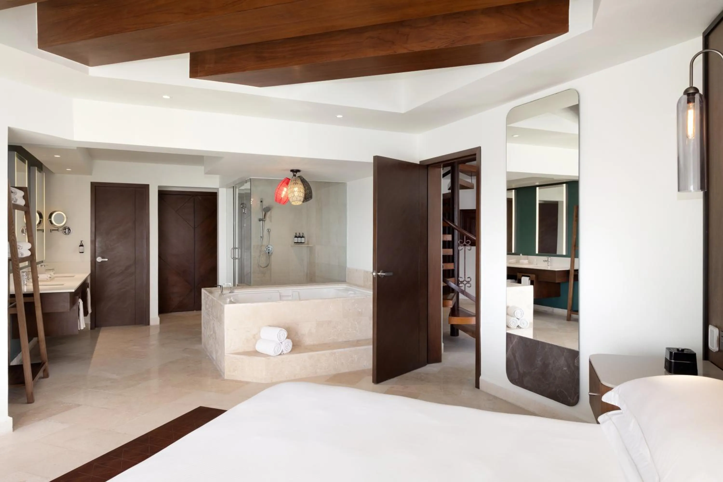 Bedroom, Bed in Hyatt Vivid Playa Del Carmen All-Inclusive Adult Only Resort