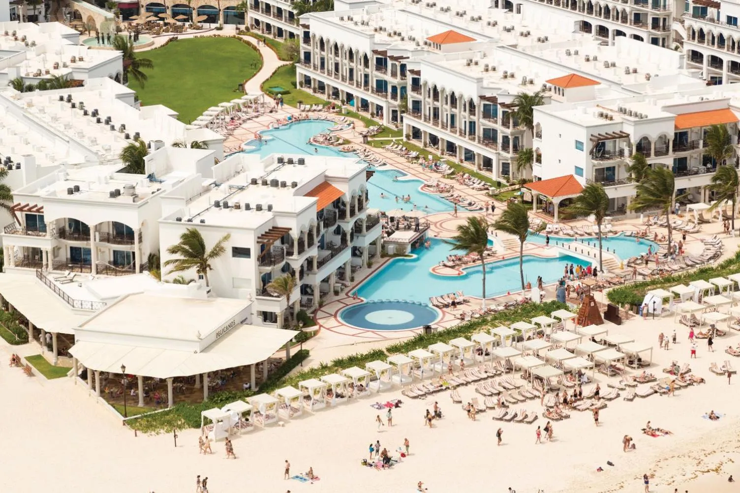 Bird's eye view in Hyatt Vivid Playa Del Carmen All-Inclusive Adult Only Resort