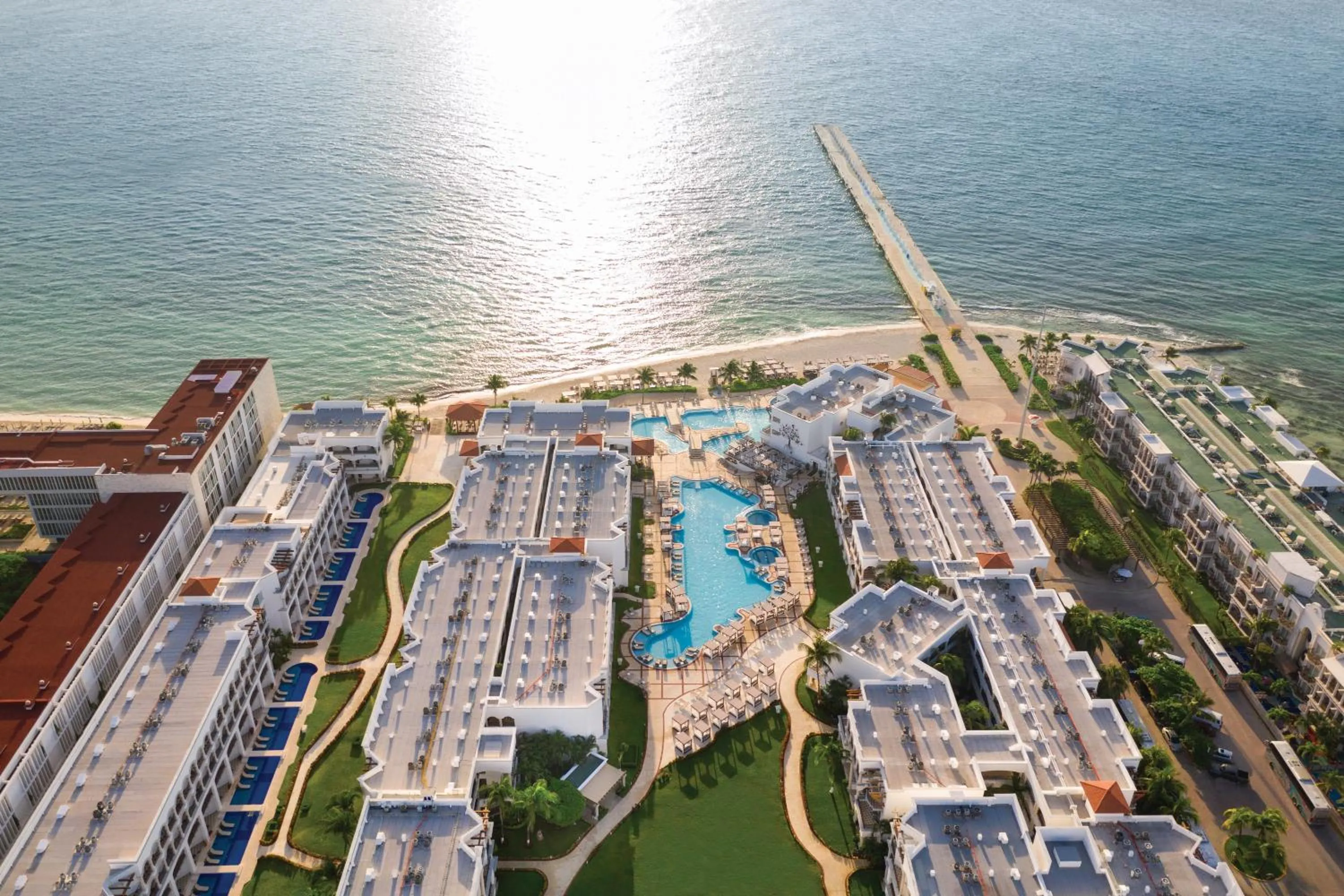 Bird's eye view in Hyatt Vivid Playa Del Carmen All-Inclusive Adult Only Resort