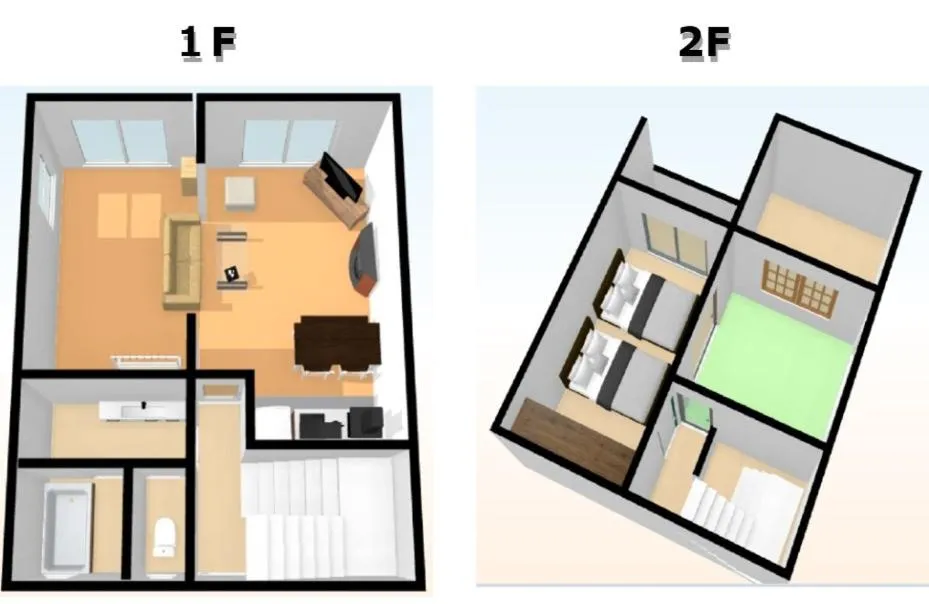 Floor plan in Cottage Hotel Fenice Hakuba