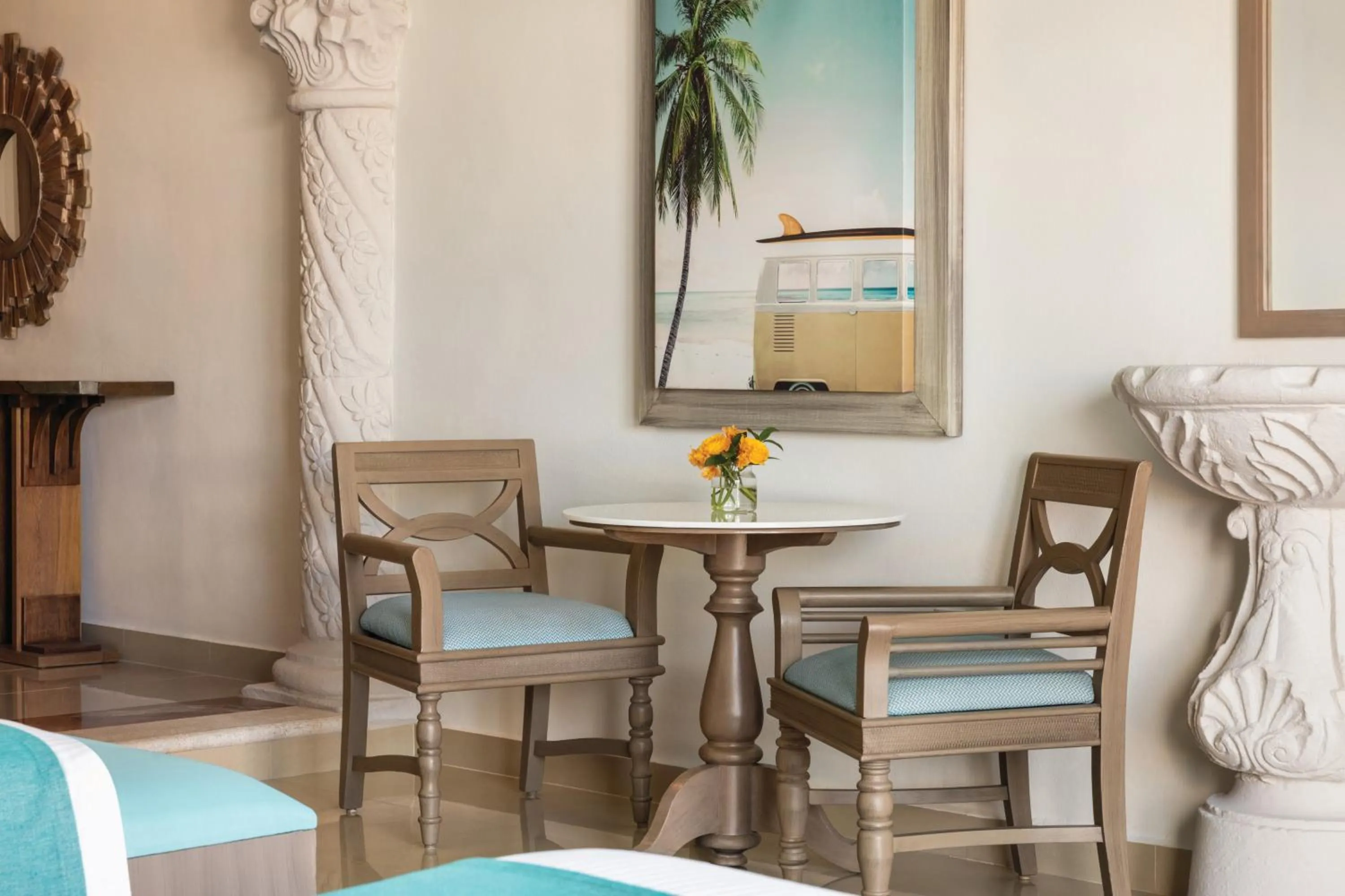 Seating area in Wyndham Alltra Playa del Carmen Adults Only All Inclusive