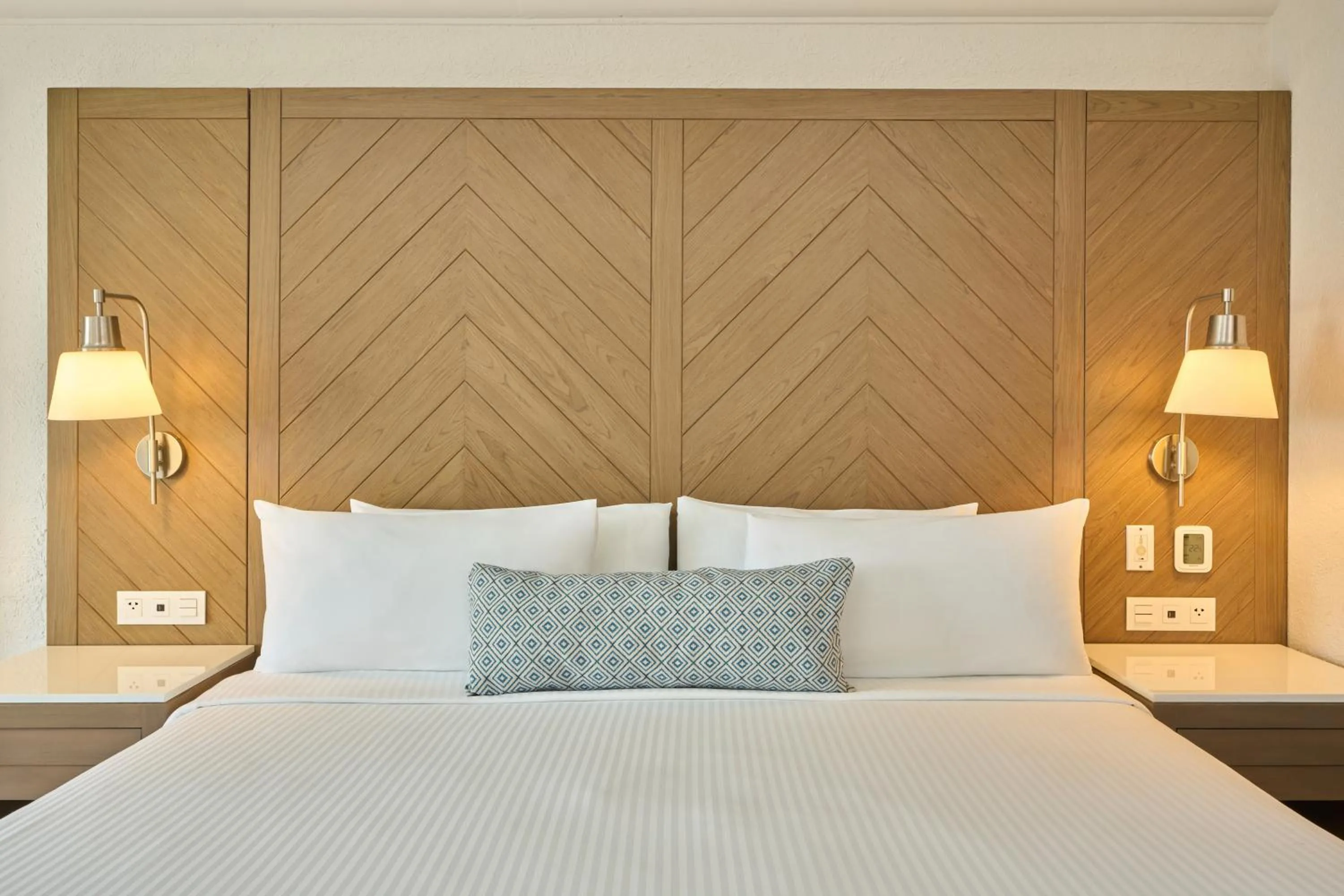 Bed in Sunscape Cancun All-Inclusive Resort & Spa by Hyatt