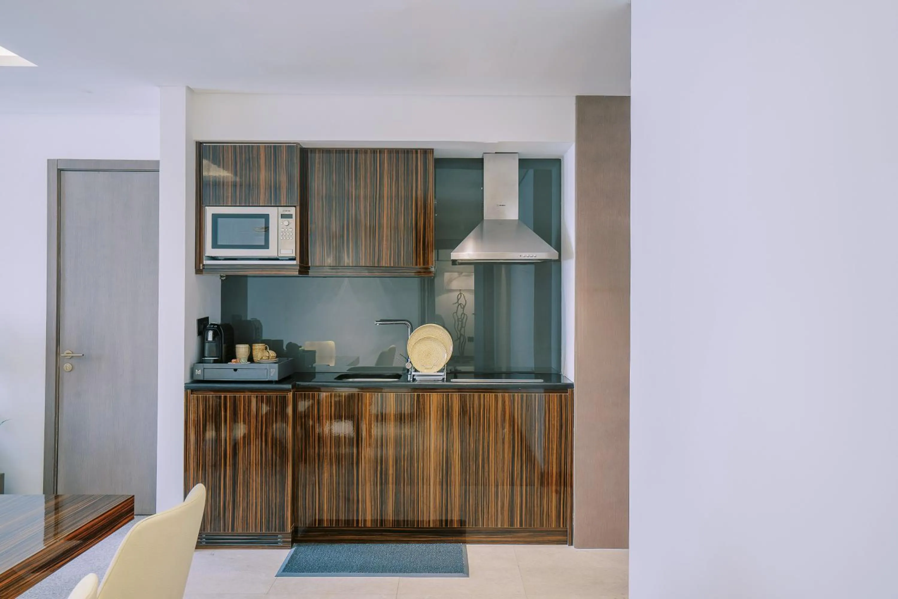 Kitchen or kitchenette in Khalidia Palace Hotel Dubai by Mourouj Gloria