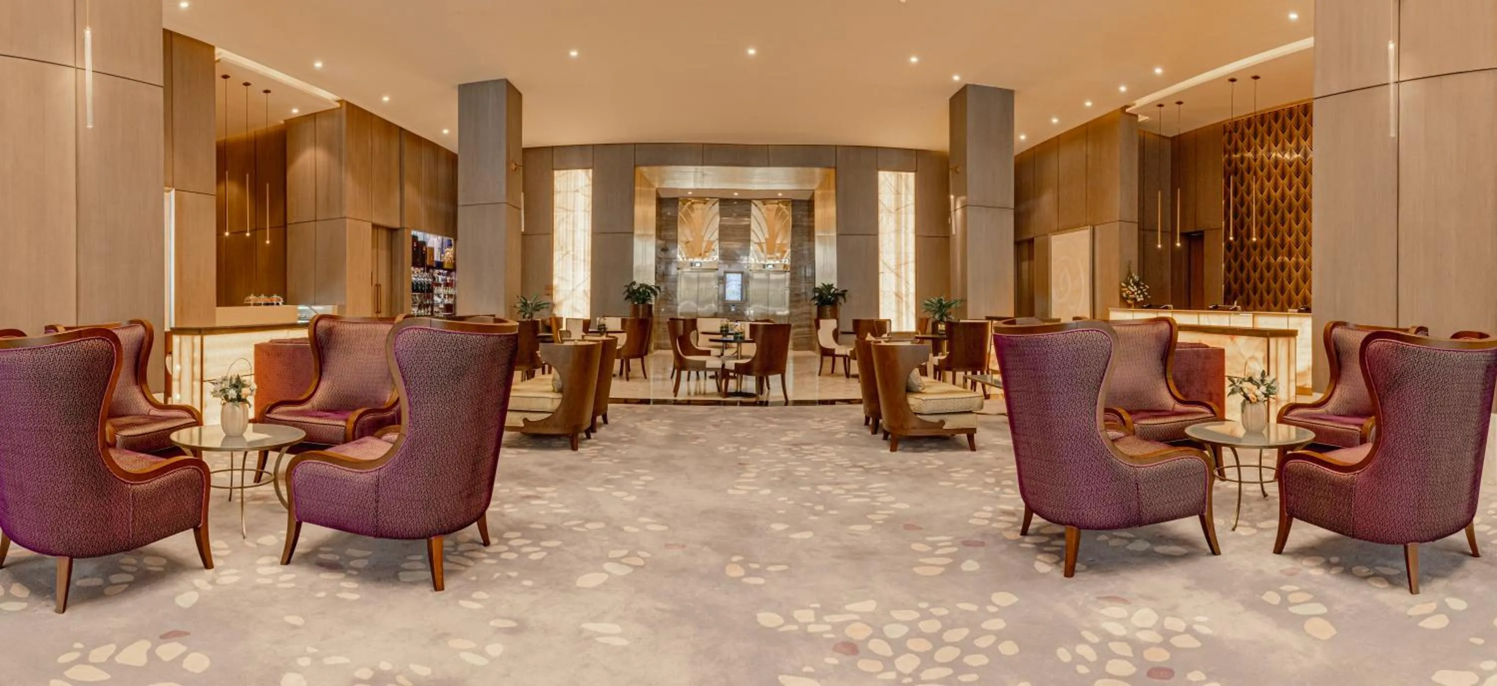 Lobby or reception in Khalidia Palace Hotel Dubai by Mourouj Gloria