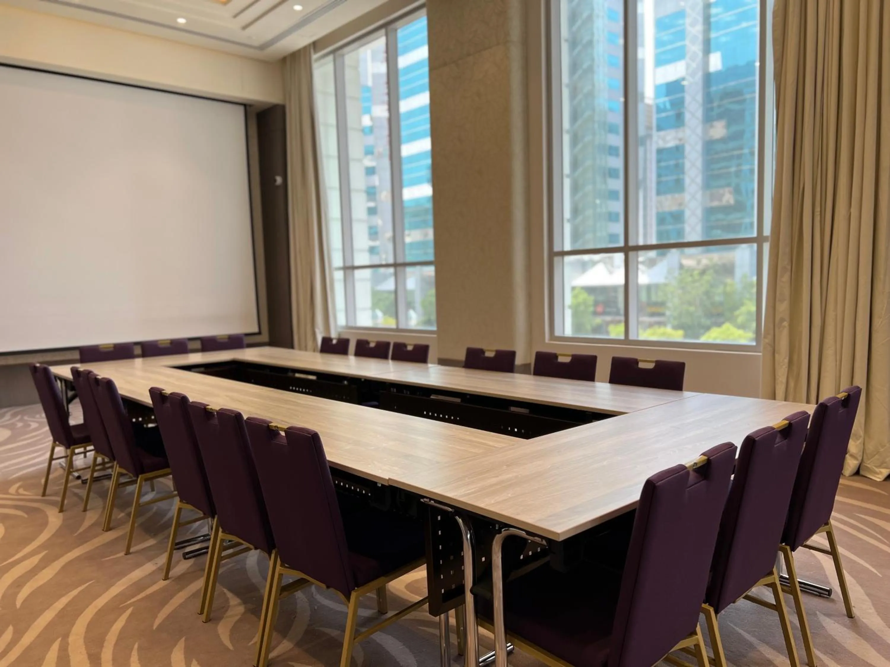 Meeting/conference room in Khalidia Palace Hotel Dubai by Mourouj Gloria