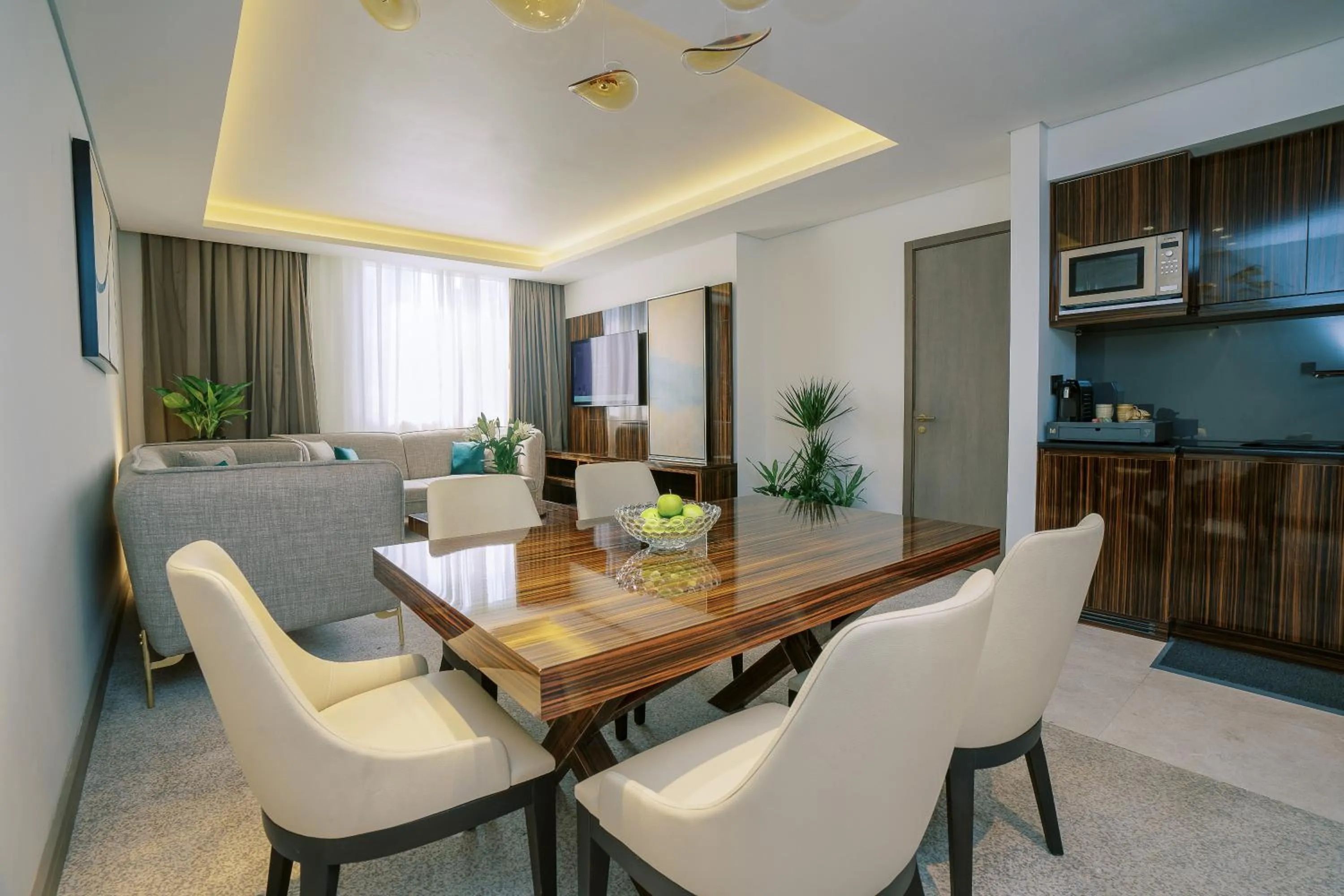 Kitchen or kitchenette in Khalidia Palace Hotel Dubai by Mourouj Gloria