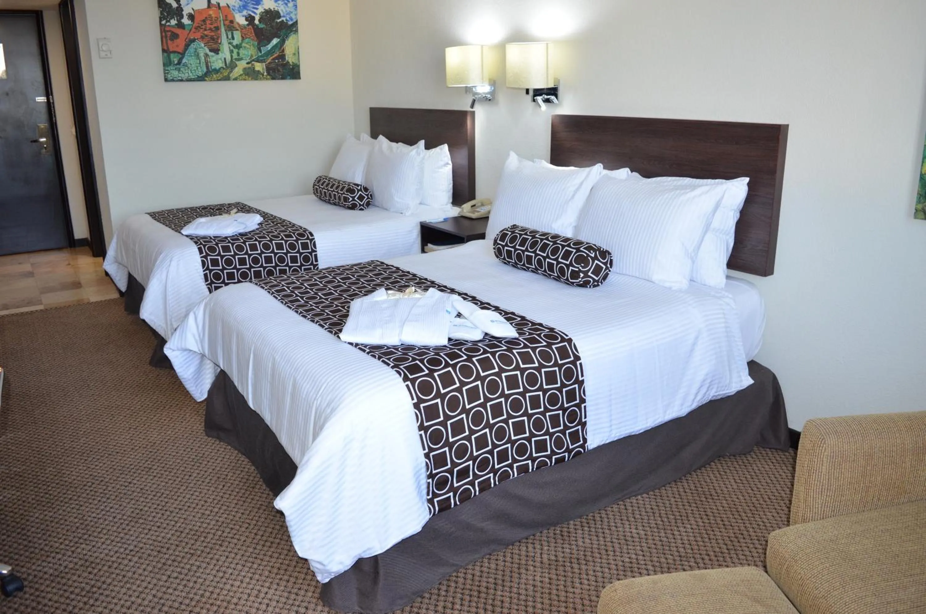 Bedroom, Bed in Wyndham Executivo Culiacan