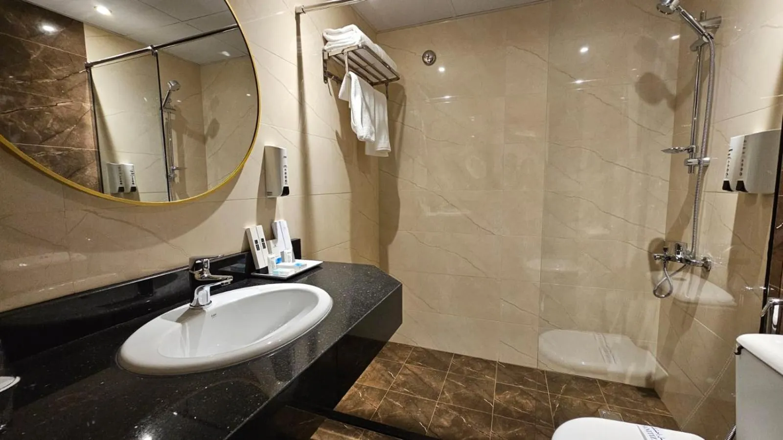 Shower in Concorde Deira Hotel -Formerly Golden Tulip Deira Hotel