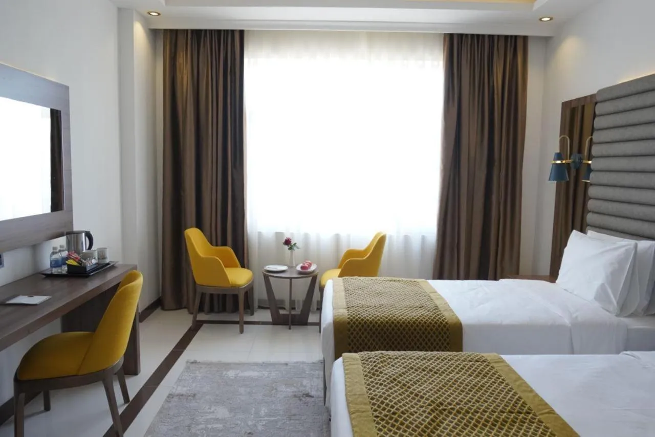 Photo of the whole room, Bed in Noor Land Hotel