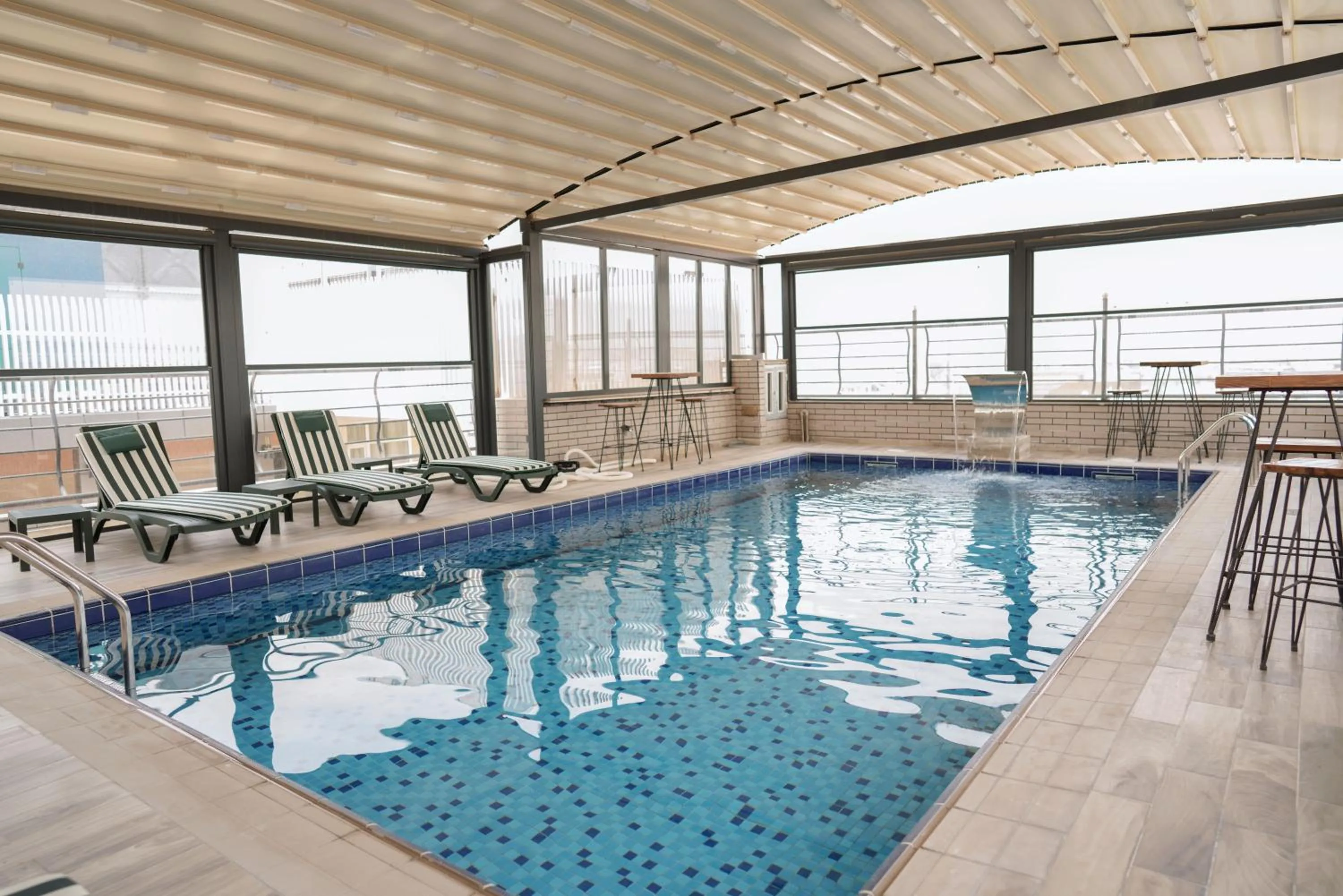 Swimming pool in Noor Land Hotel