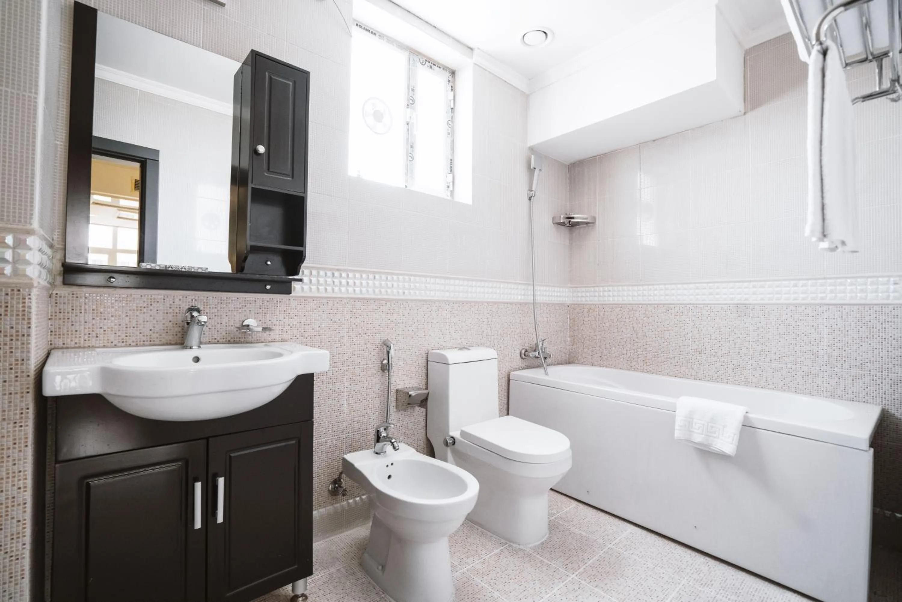 Bathroom in Noor Land Hotel