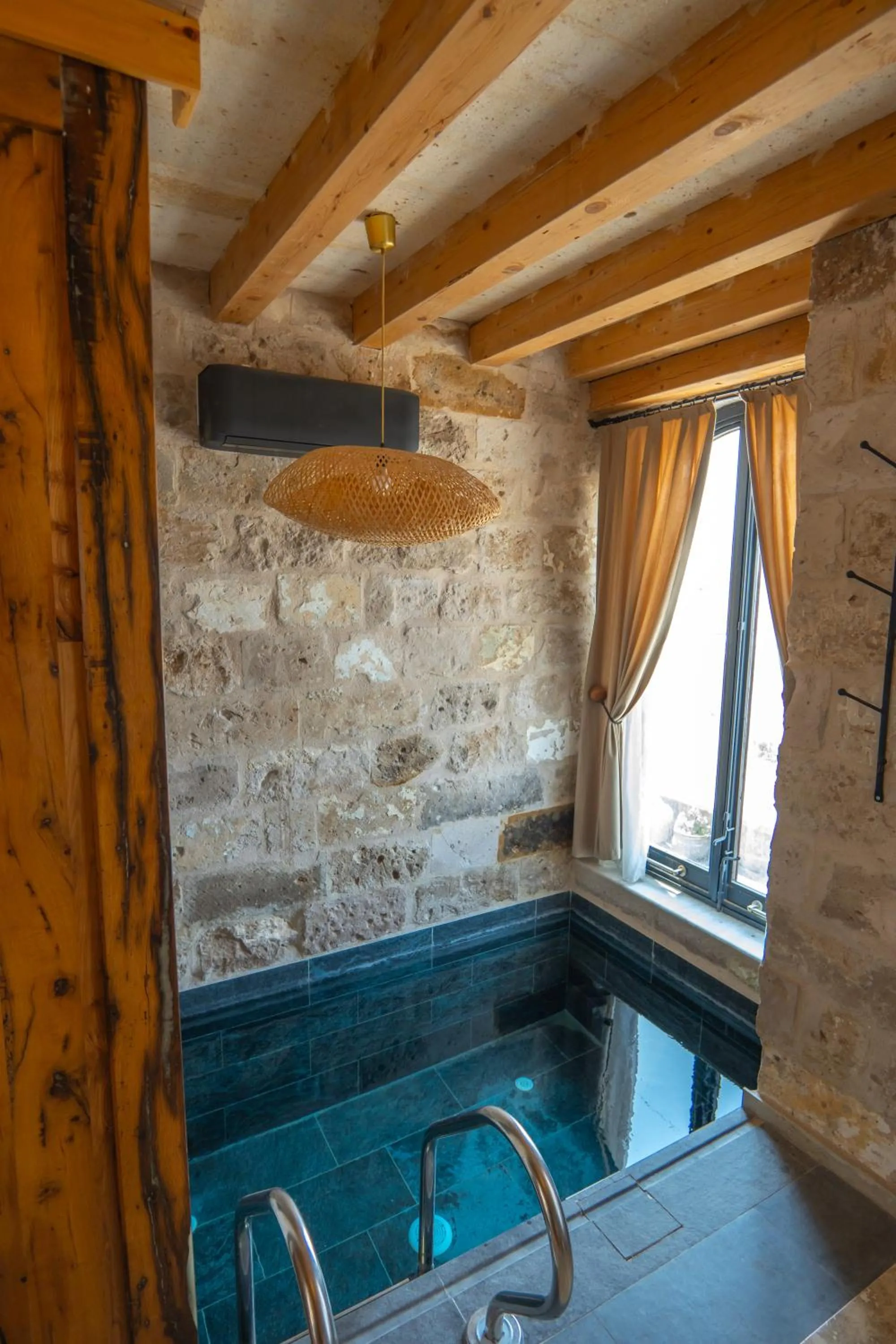 Hot Tub in Azure Cave Suites - Cappadocia