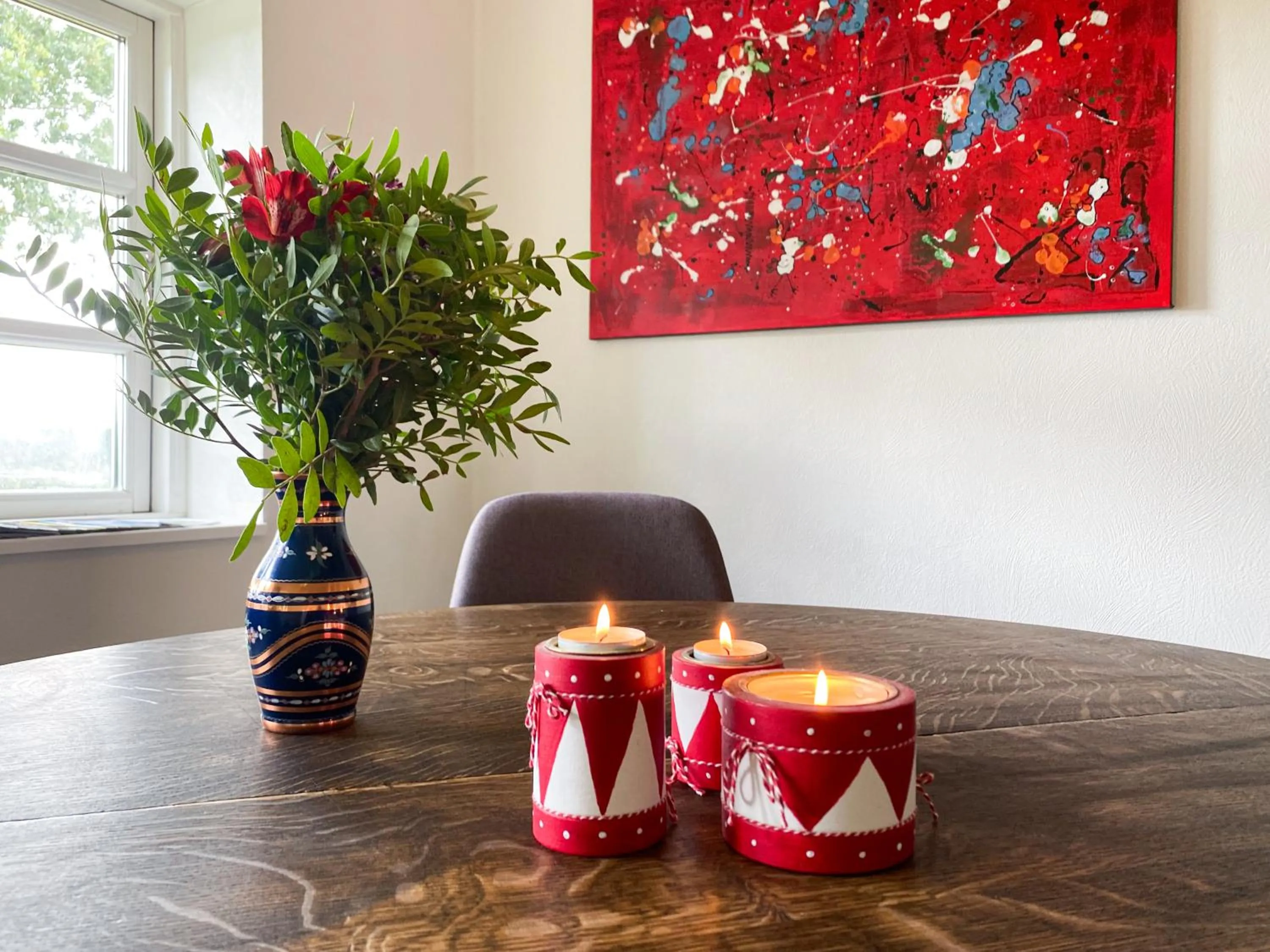 Communal lounge/ TV room in Sunbjerre B&B