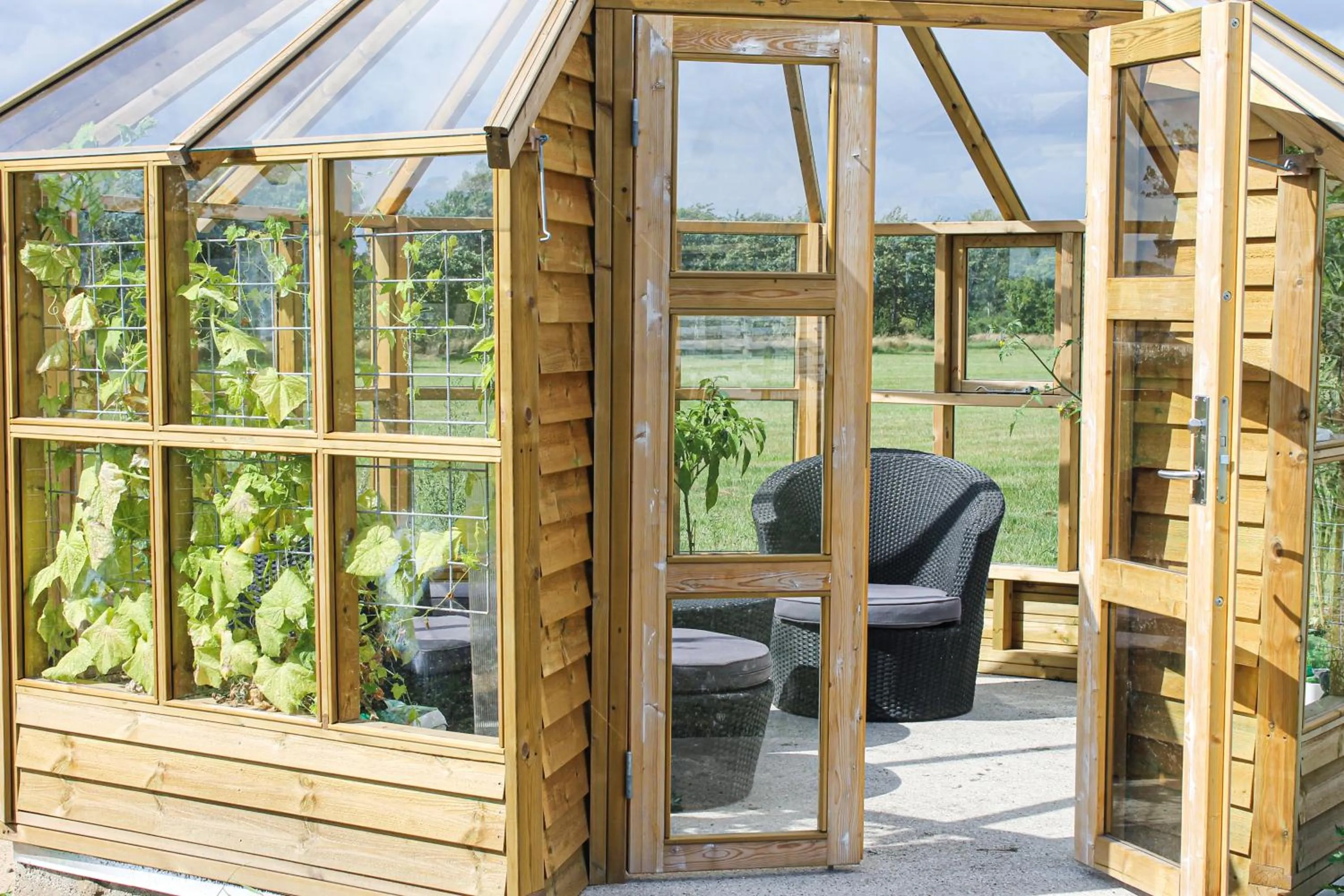 Communal lounge/ TV room in Sunbjerre B&B