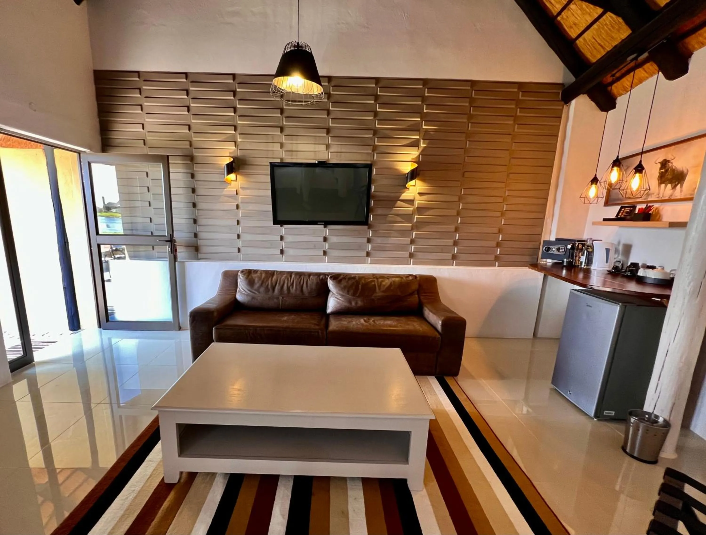 Living room in Lapa Lange Game Lodge