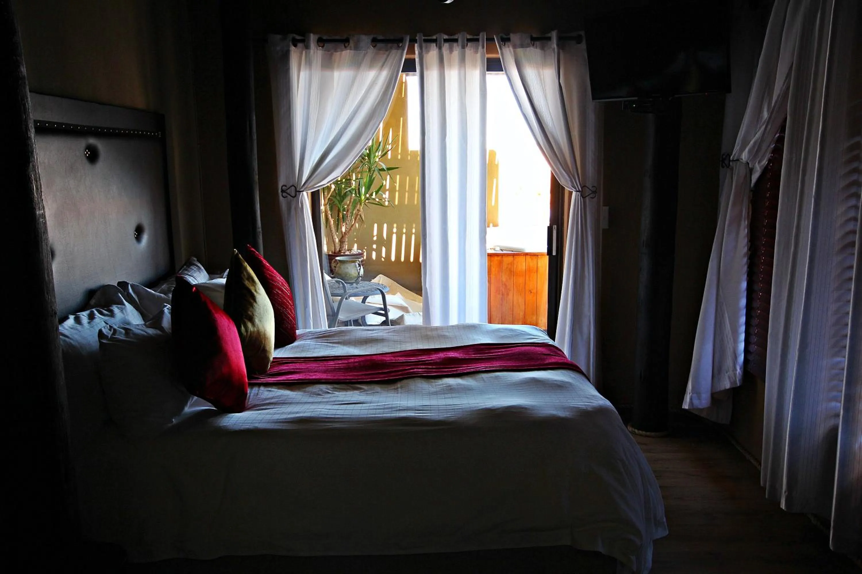 Bedroom, Bed in Lapa Lange Game Lodge