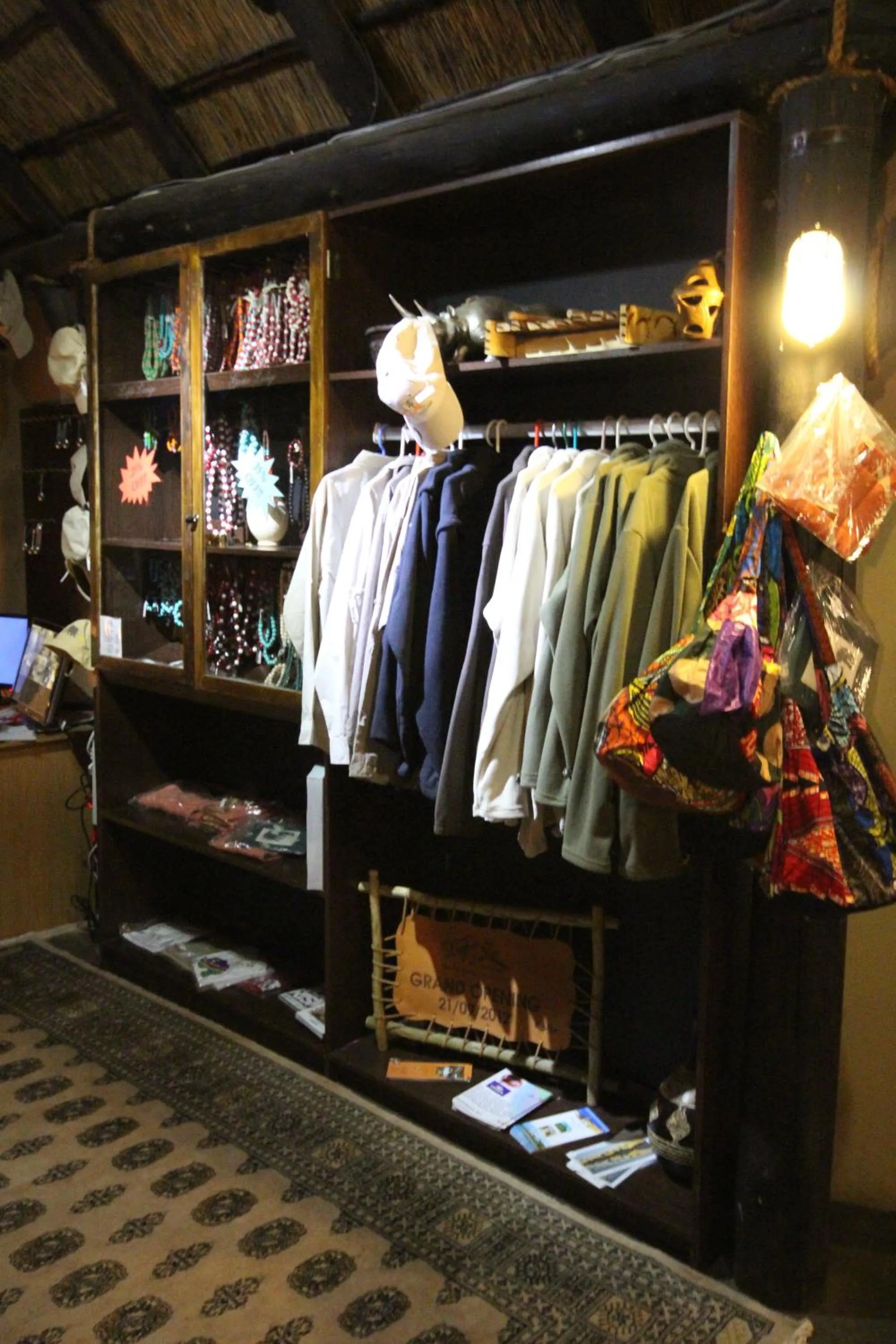 On-site shops in Lapa Lange Game Lodge