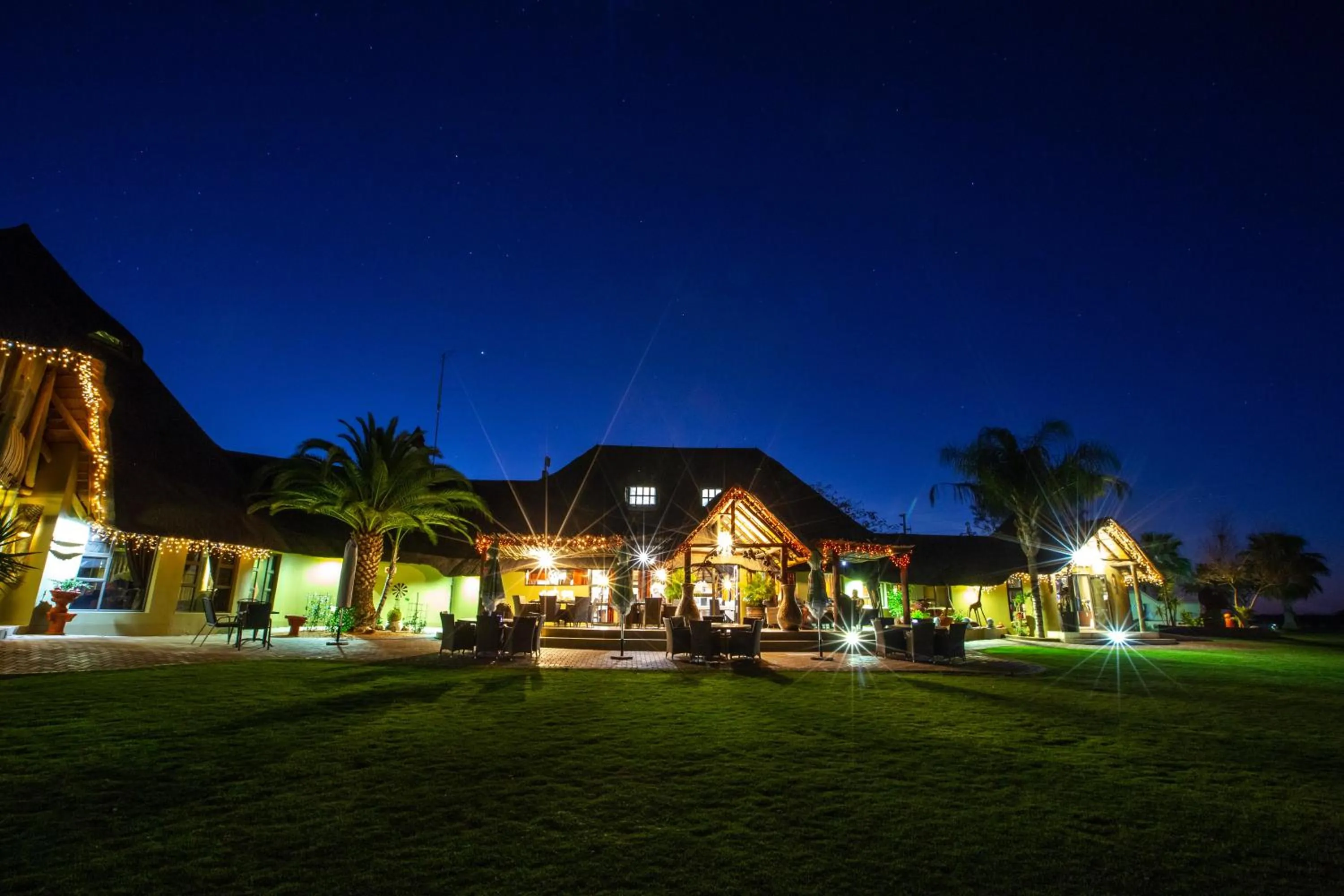 Dining area in Lapa Lange Game Lodge