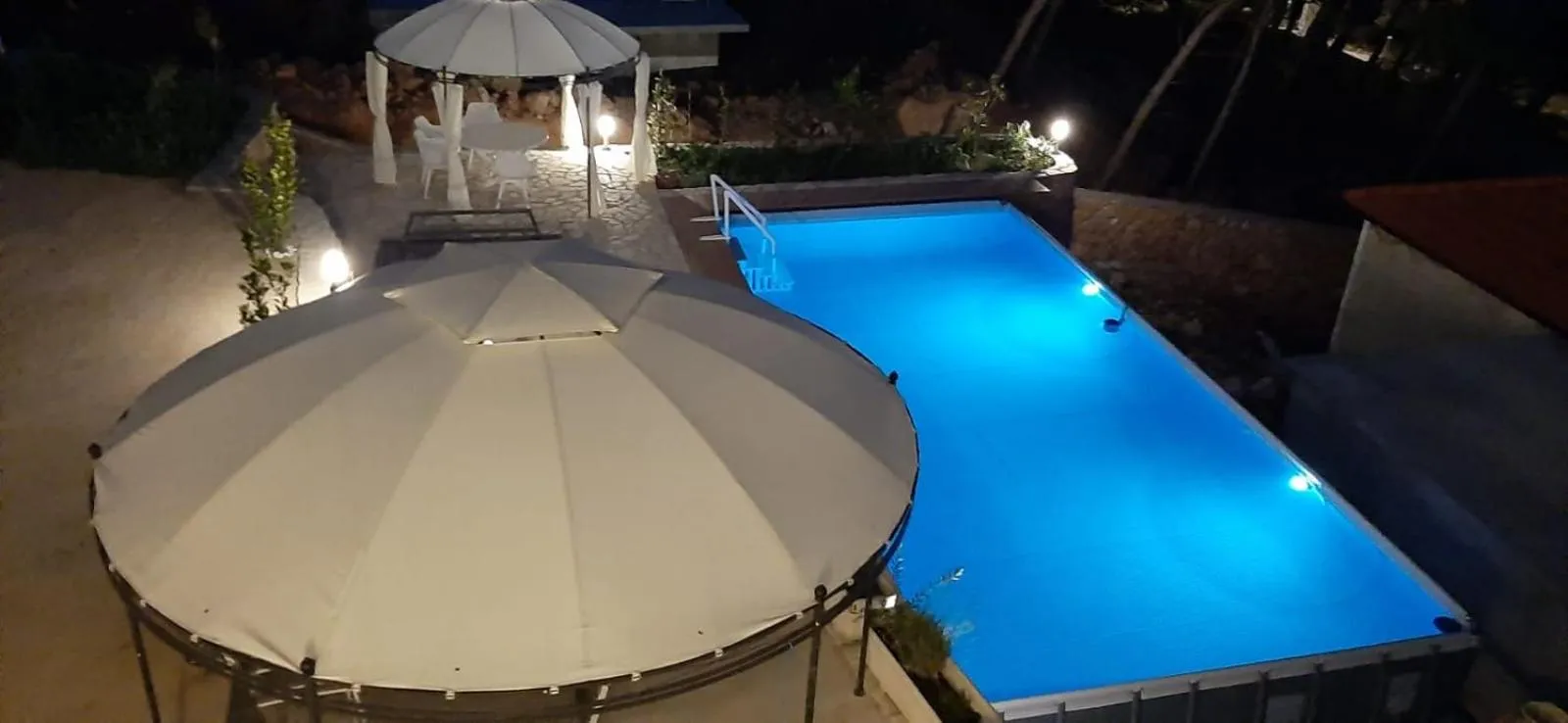 Pool view in Villa Jagoda