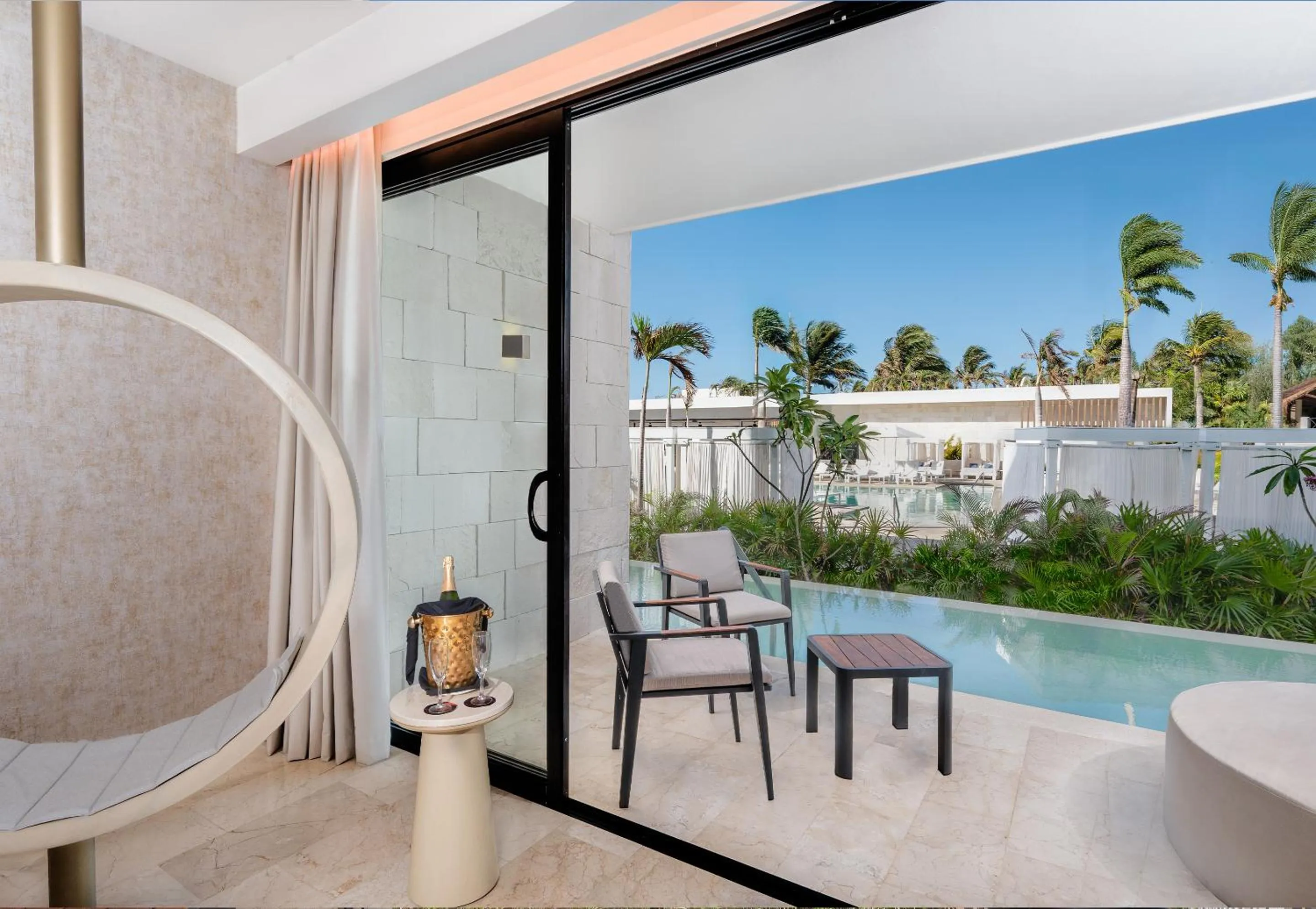 Balcony/Terrace in Desire Riviera Maya Resort All Inclusive - Couples Only