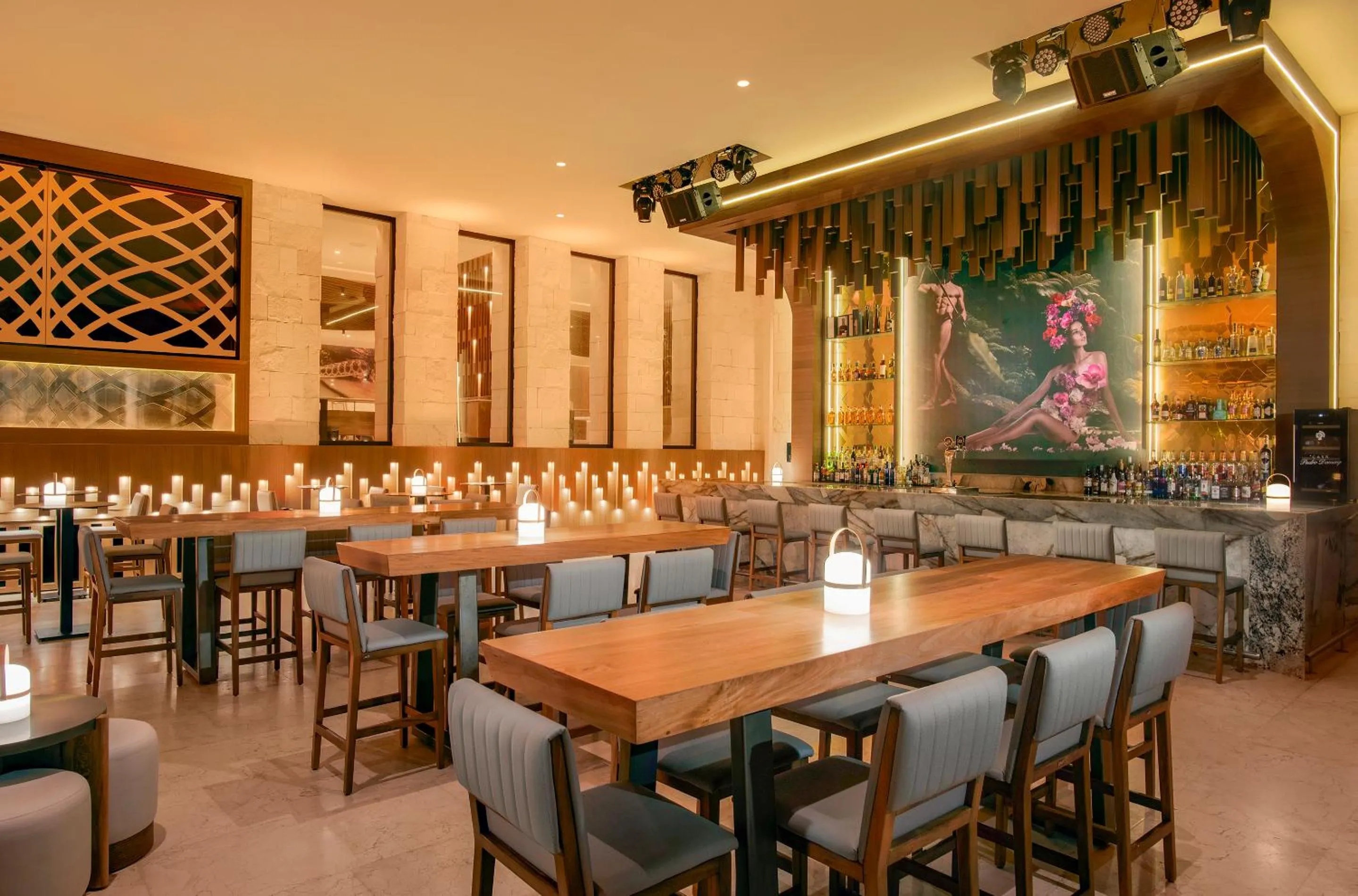 Lounge or bar in Desire Riviera Maya Resort All Inclusive - Couples Only