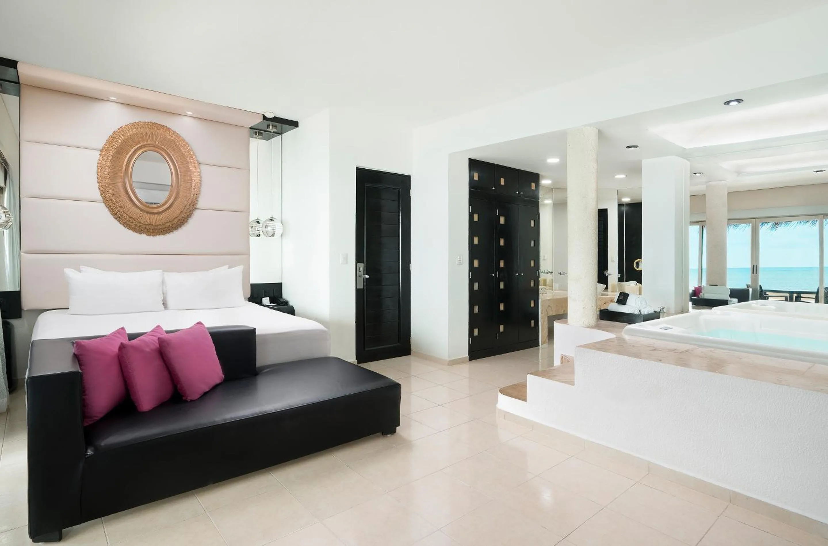 Bed in Desire Riviera Maya Resort All Inclusive - Couples Only