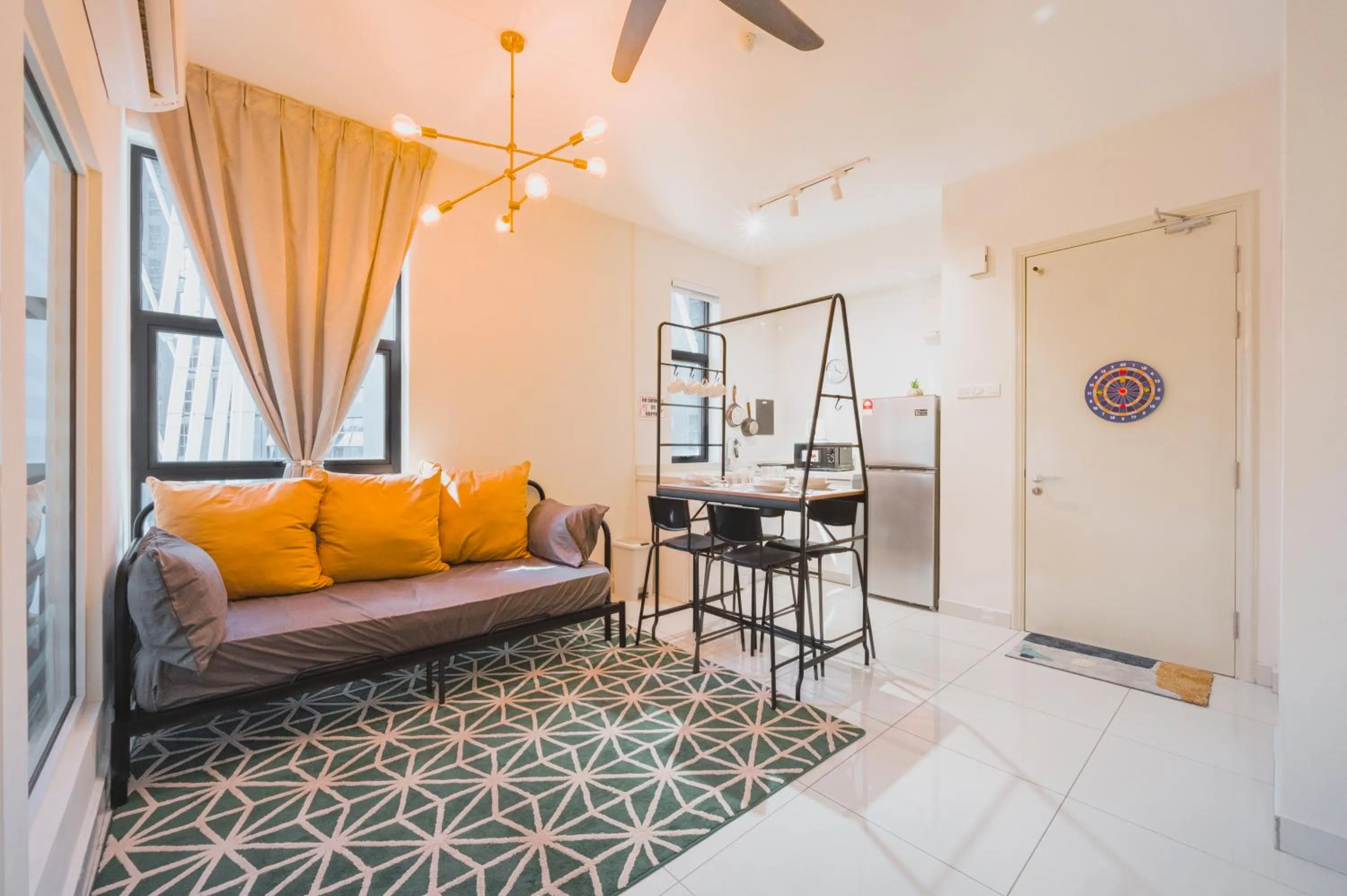 Living room in Arte Mont Kiara by Airhost