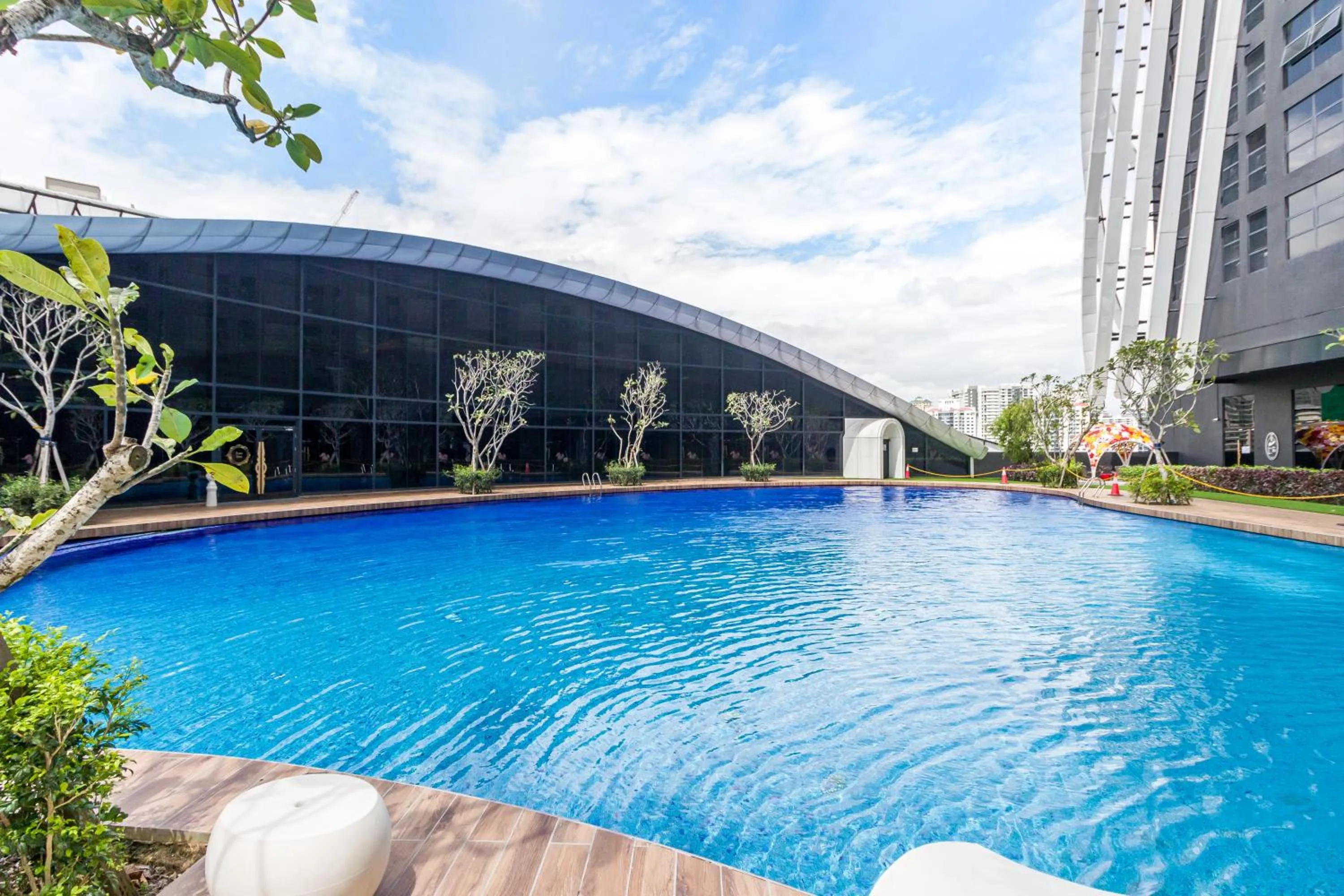 Swimming pool in Arte Mont Kiara by Airhost