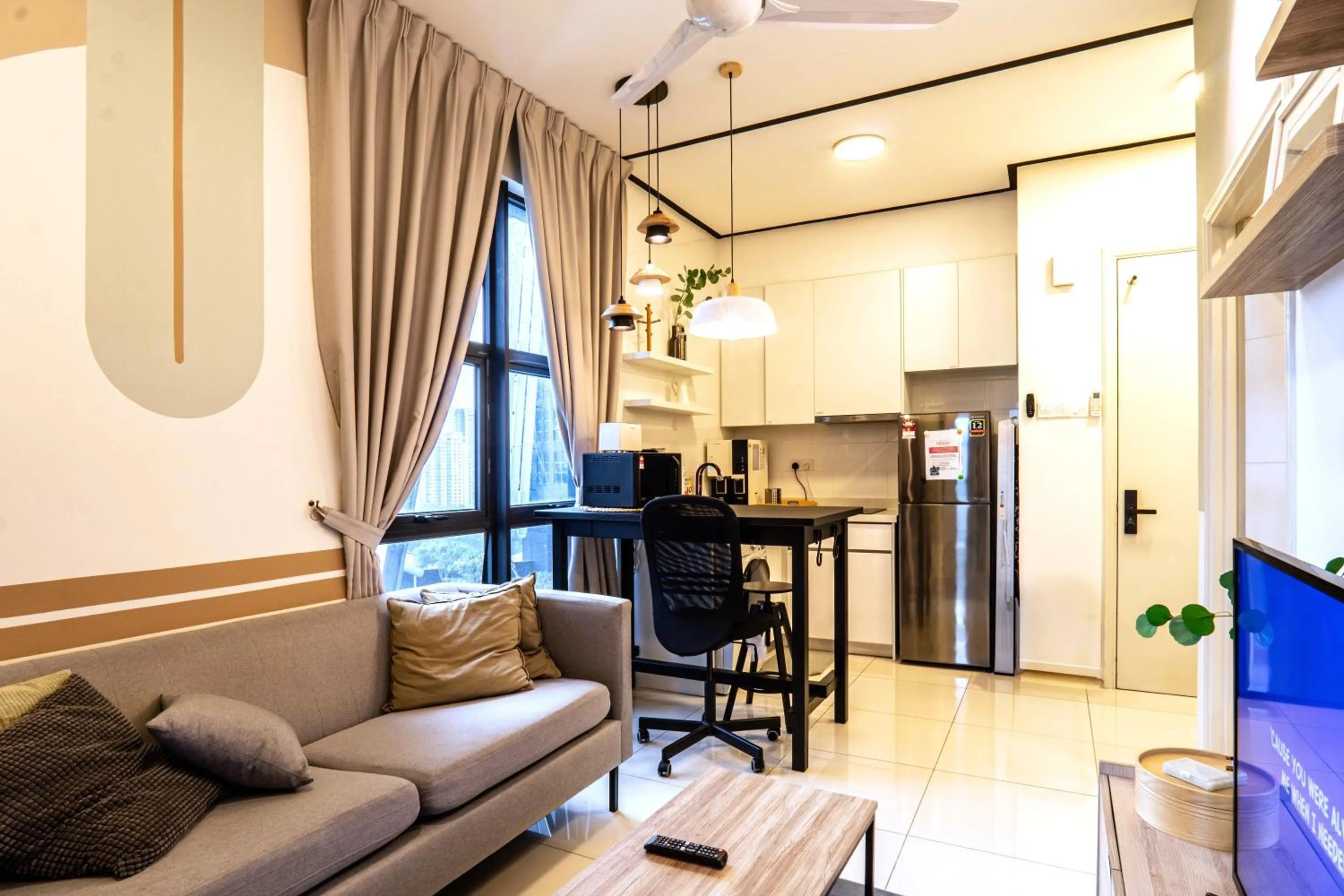 TV and multimedia in Arte Mont Kiara by Airhost