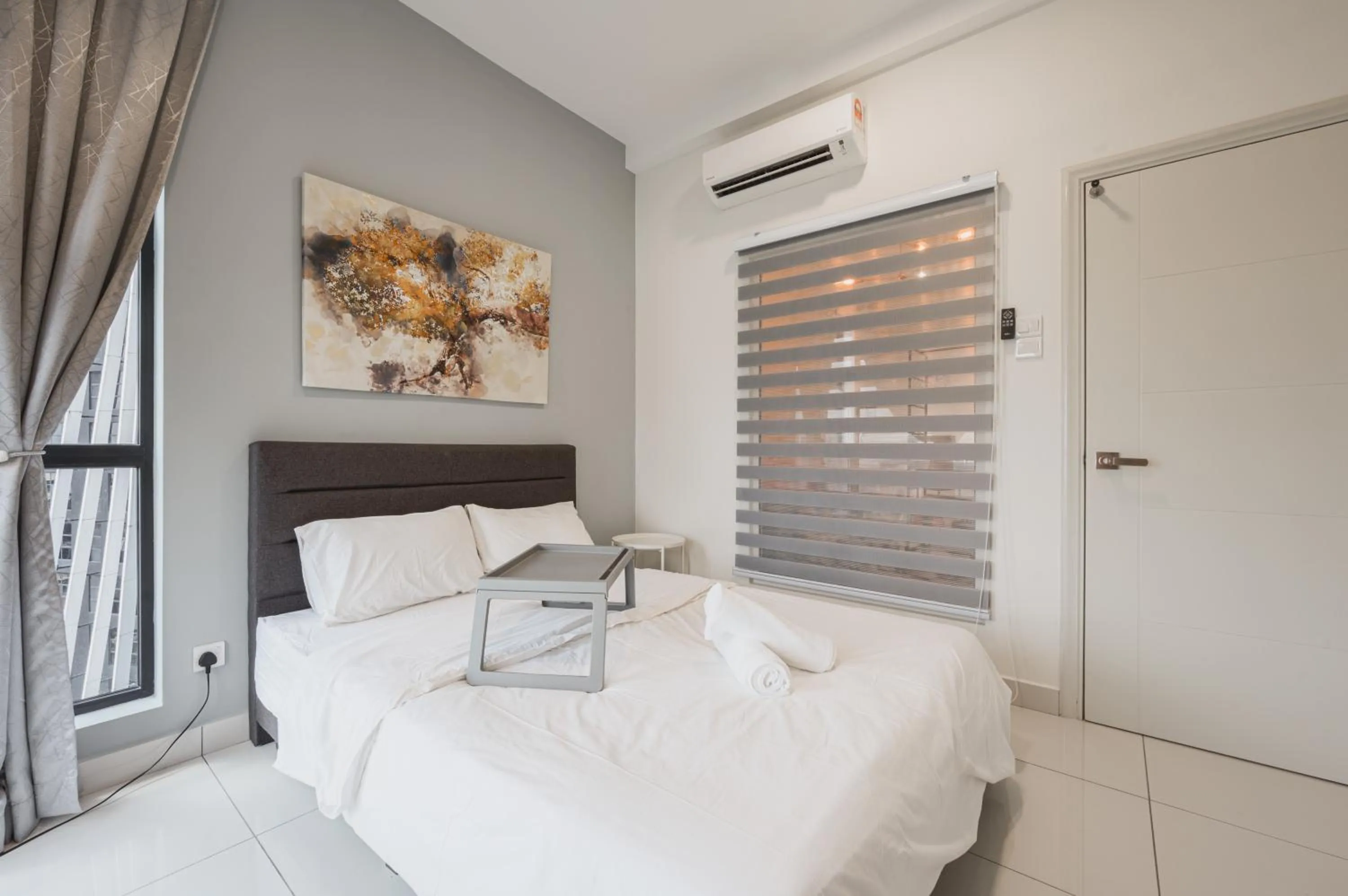 Bedroom, Bed in Arte Mont Kiara by Airhost