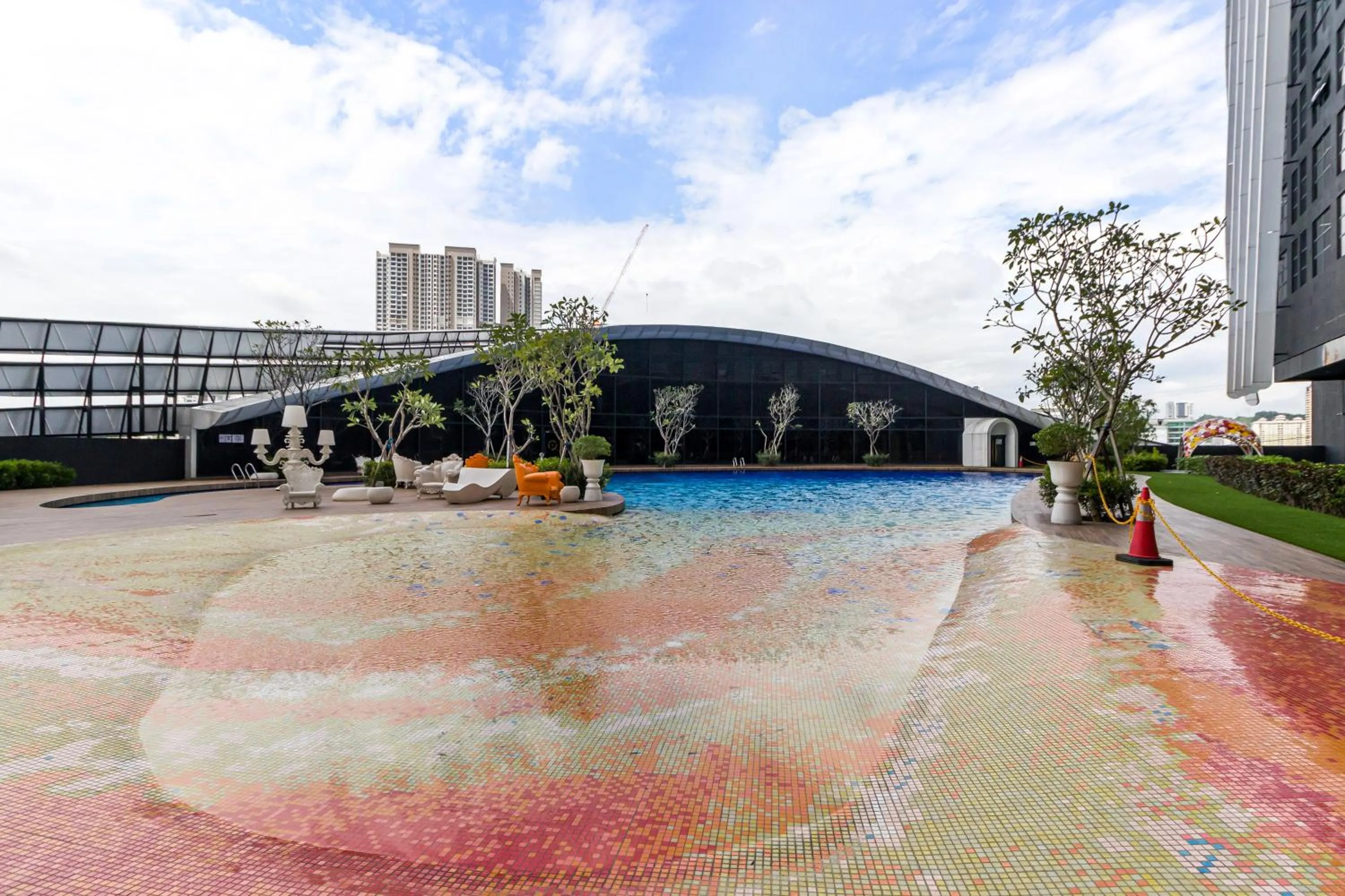 Swimming pool in Arte Mont Kiara by Airhost