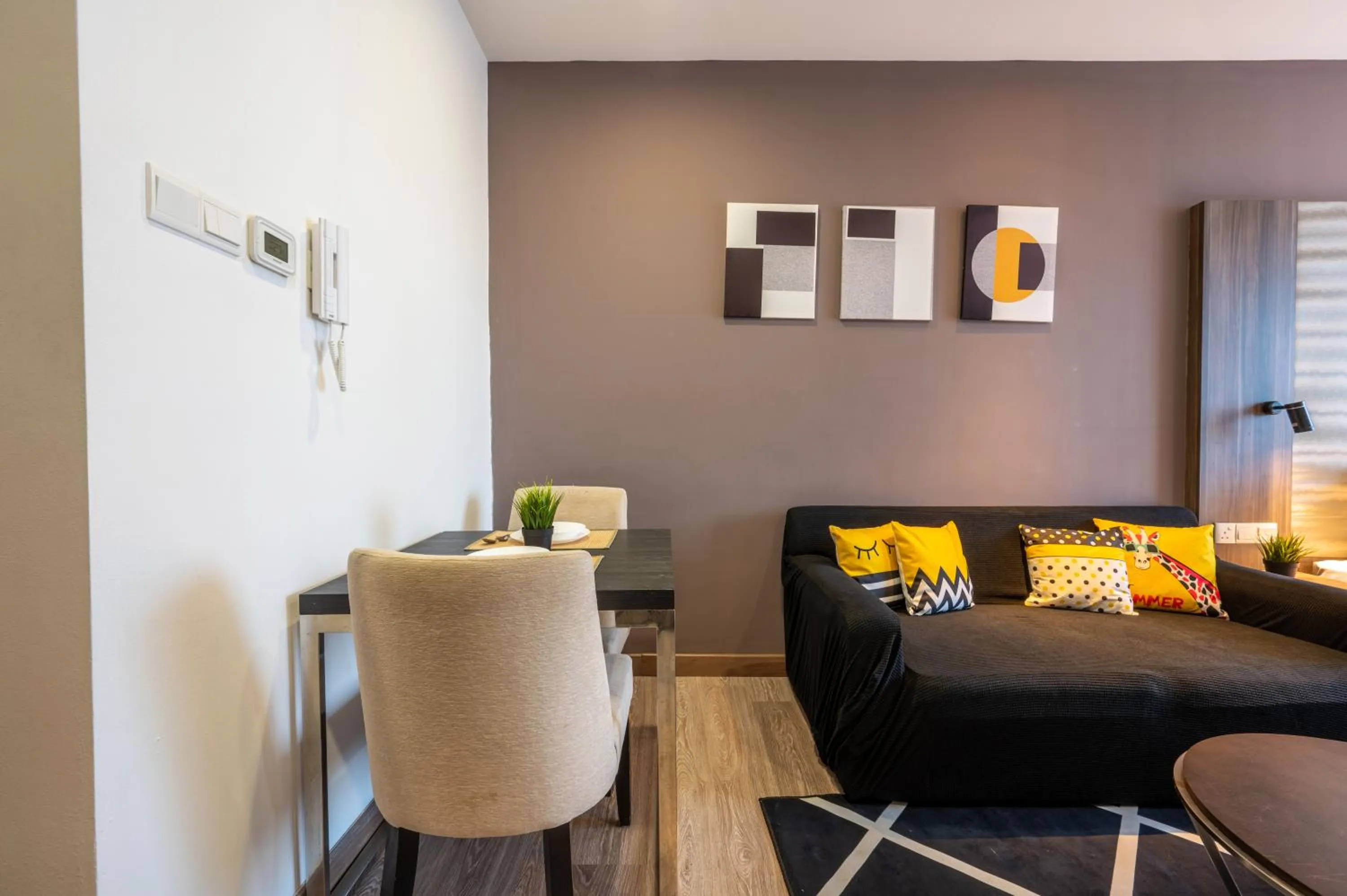 Living room in Greystone One Bukit Ceylon