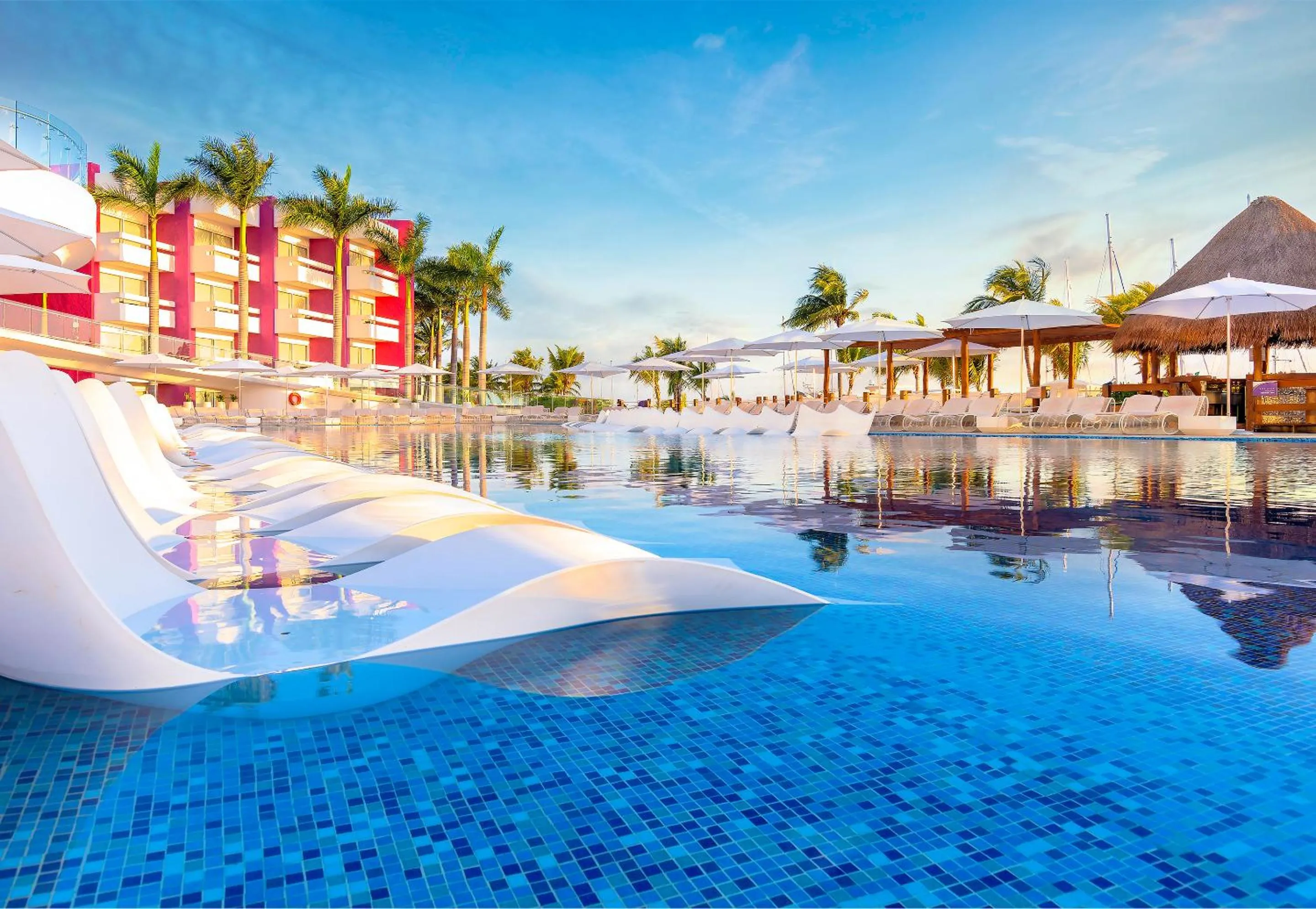 Balcony/Terrace in Temptation Cancun Resort - All Inclusive - Adults Only